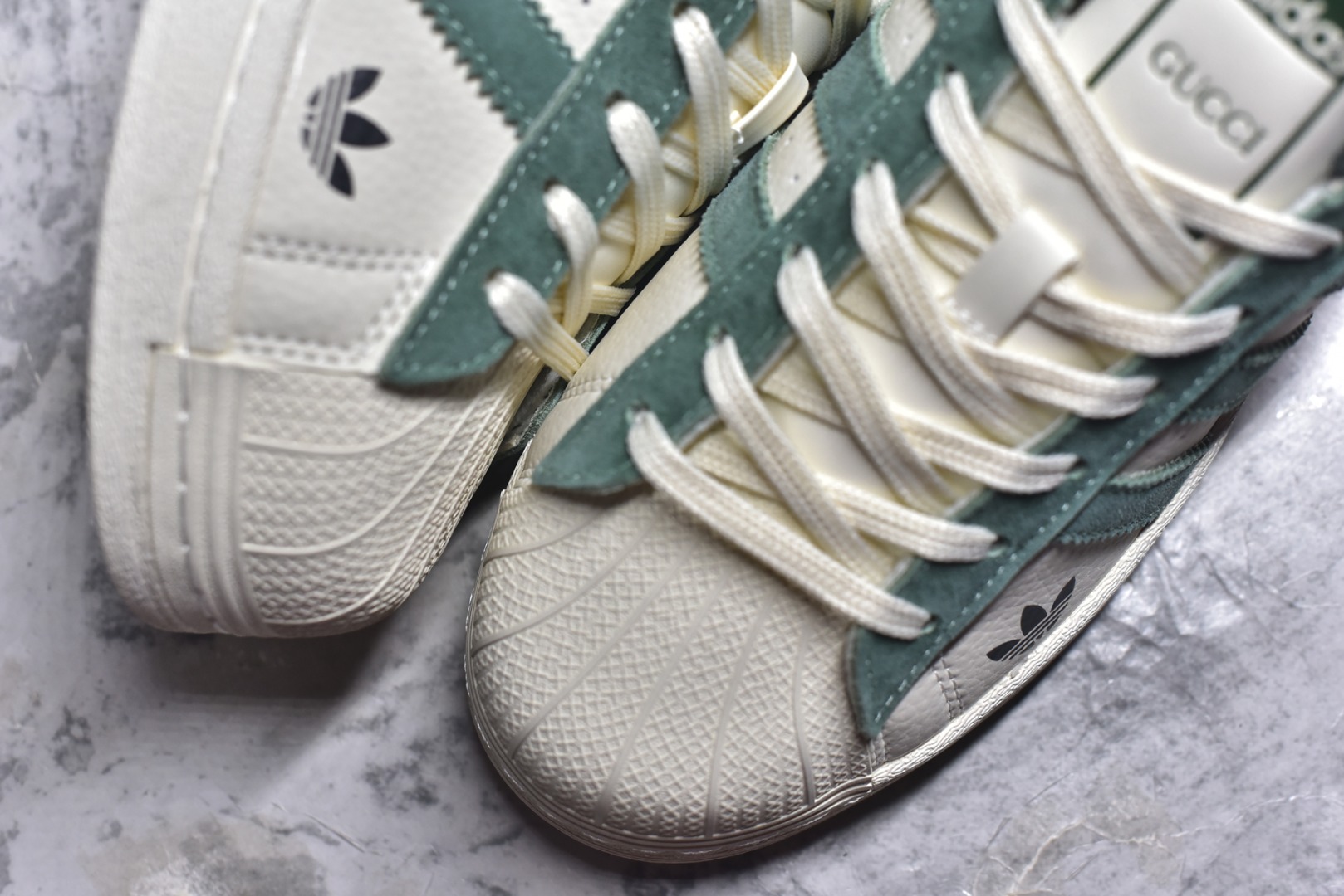 图片[8]-#独家实拍✨adidas team court 古驰联名款 贝壳头 浮夸的日韩版面与鞋底 颜值爆棚 开学季不撞鞋 货号：XS0001 尺码：36 36.5 37 38 38.5 39 40 40.5 41 42 42.5 43 44 45-选品中心