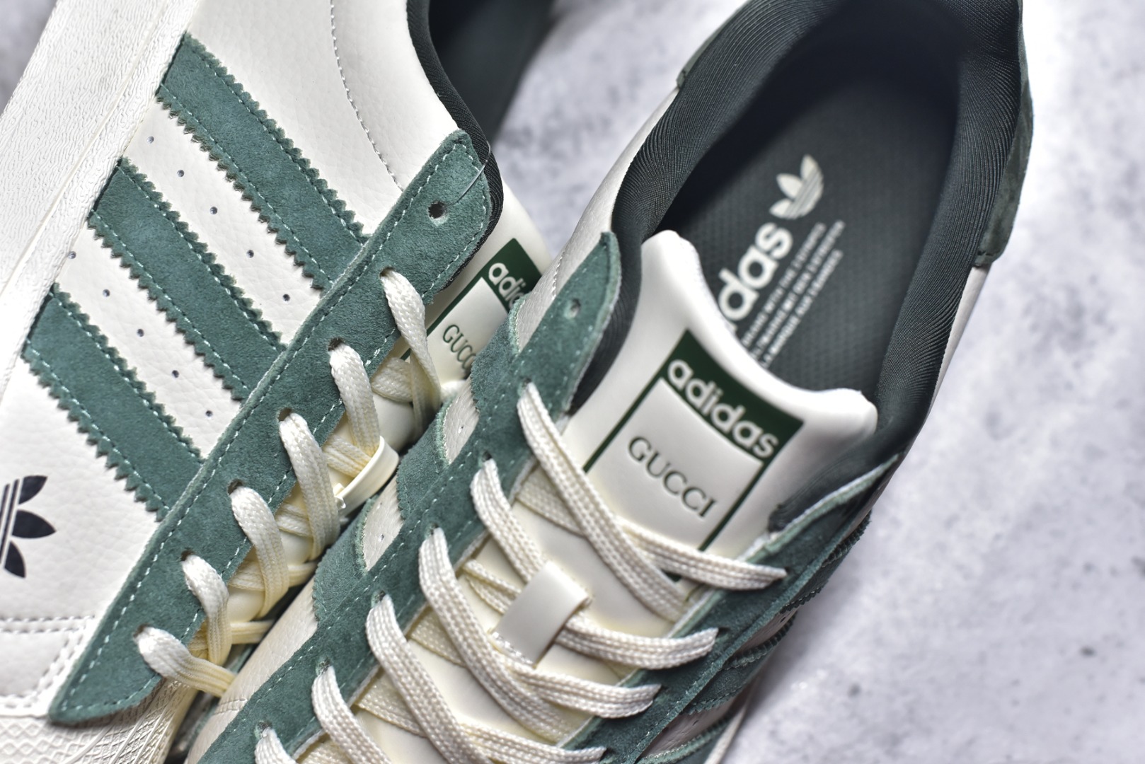 图片[9]-#独家实拍✨adidas team court 古驰联名款 贝壳头 浮夸的日韩版面与鞋底 颜值爆棚 开学季不撞鞋 货号：XS0001 尺码：36 36.5 37 38 38.5 39 40 40.5 41 42 42.5 43 44 45-选品中心