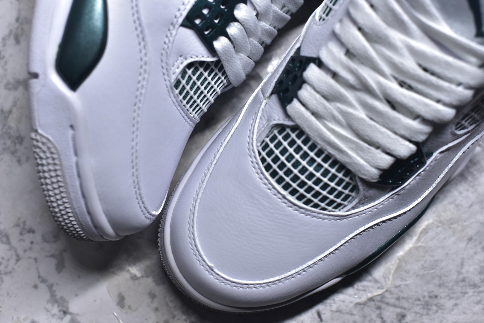 图片[8]-#Nike Air Jordan 4 Retro\”Oxidized Green\”迈克尔·乔丹AJ4代中帮复古休闲运动文化篮球鞋“白金属墨绿”FQ8138-103 尺码：36-48.5-选品中心