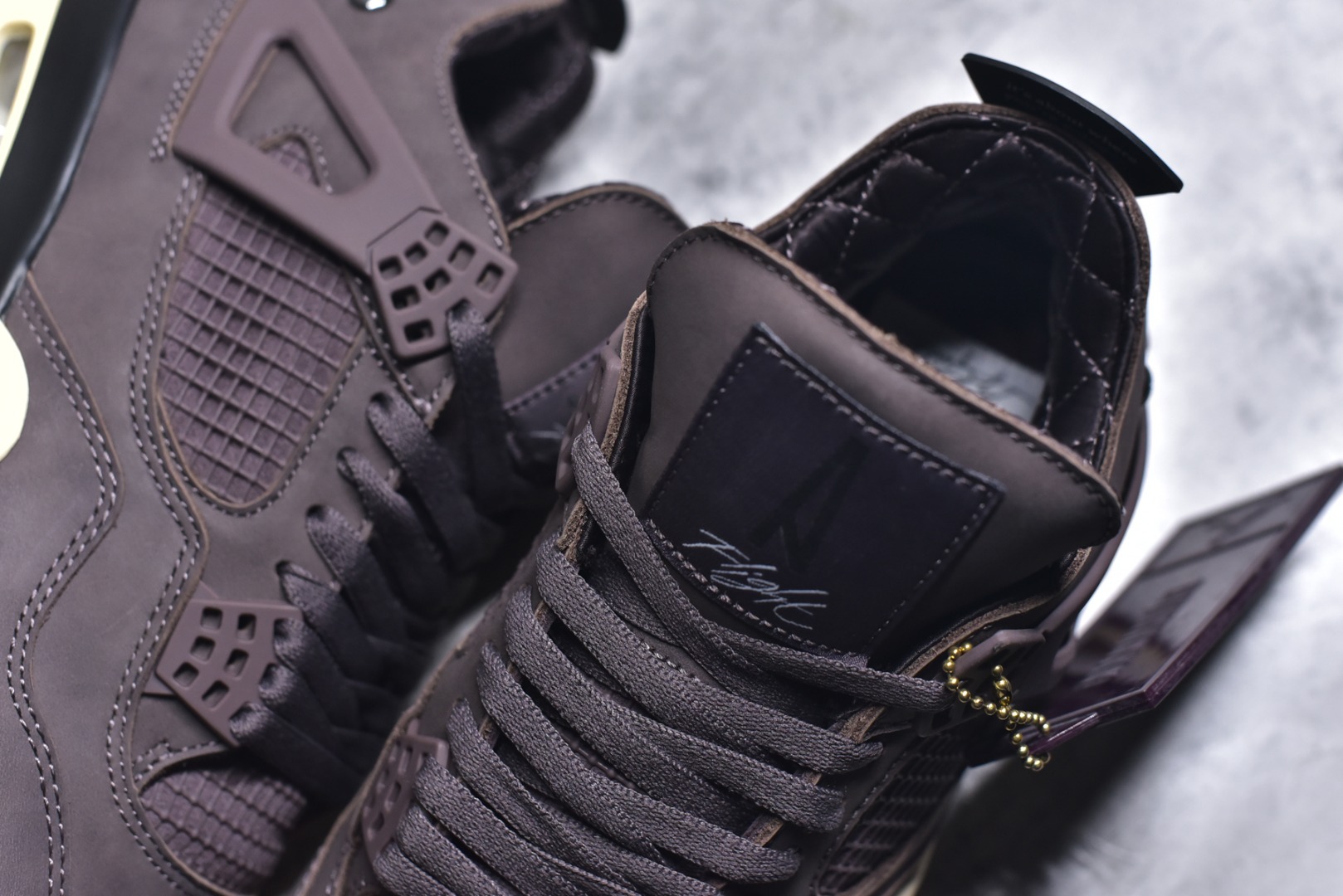 图片[9]-#Ma Maniere x Air Jordan 4 Retro SP “Violet Ore”紫罗兰矿石 货号：DV6773-220 尺码：40-48.5-选品中心