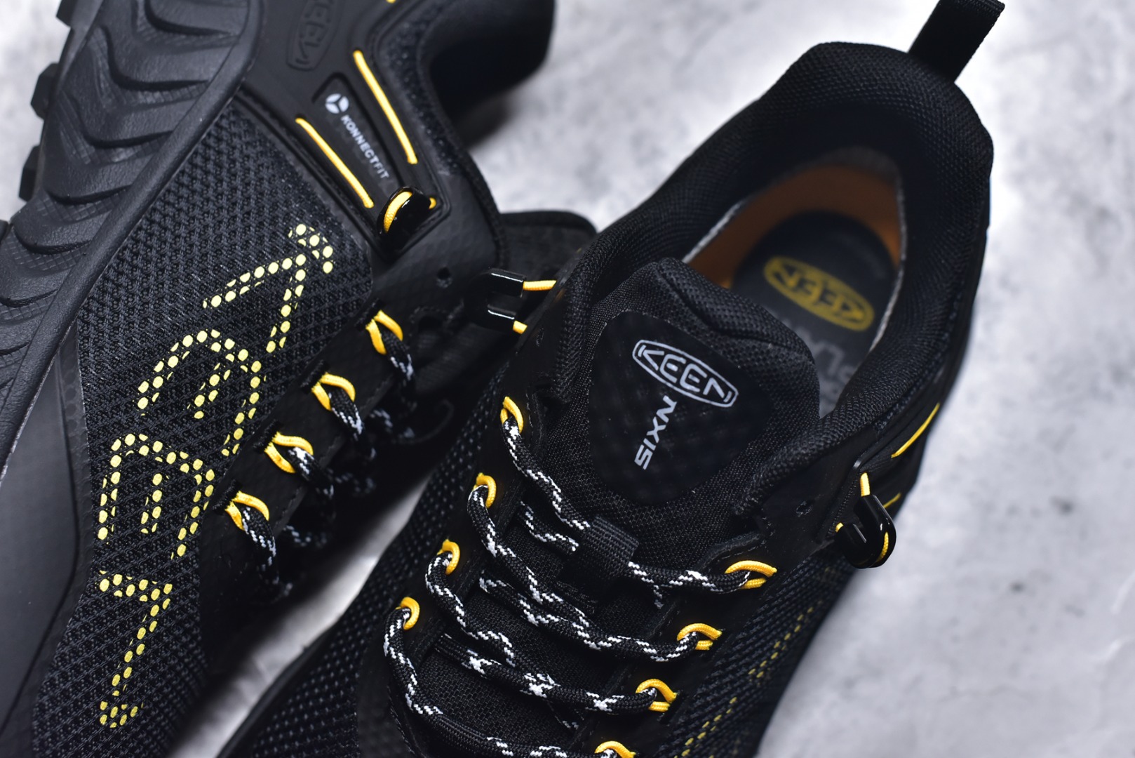 图片[9]-#KEEN科恩 NXIS EVO WP 户外运动低帮防水透气徒步鞋 黑金 货号：1025910 尺码：36-44-选品中心