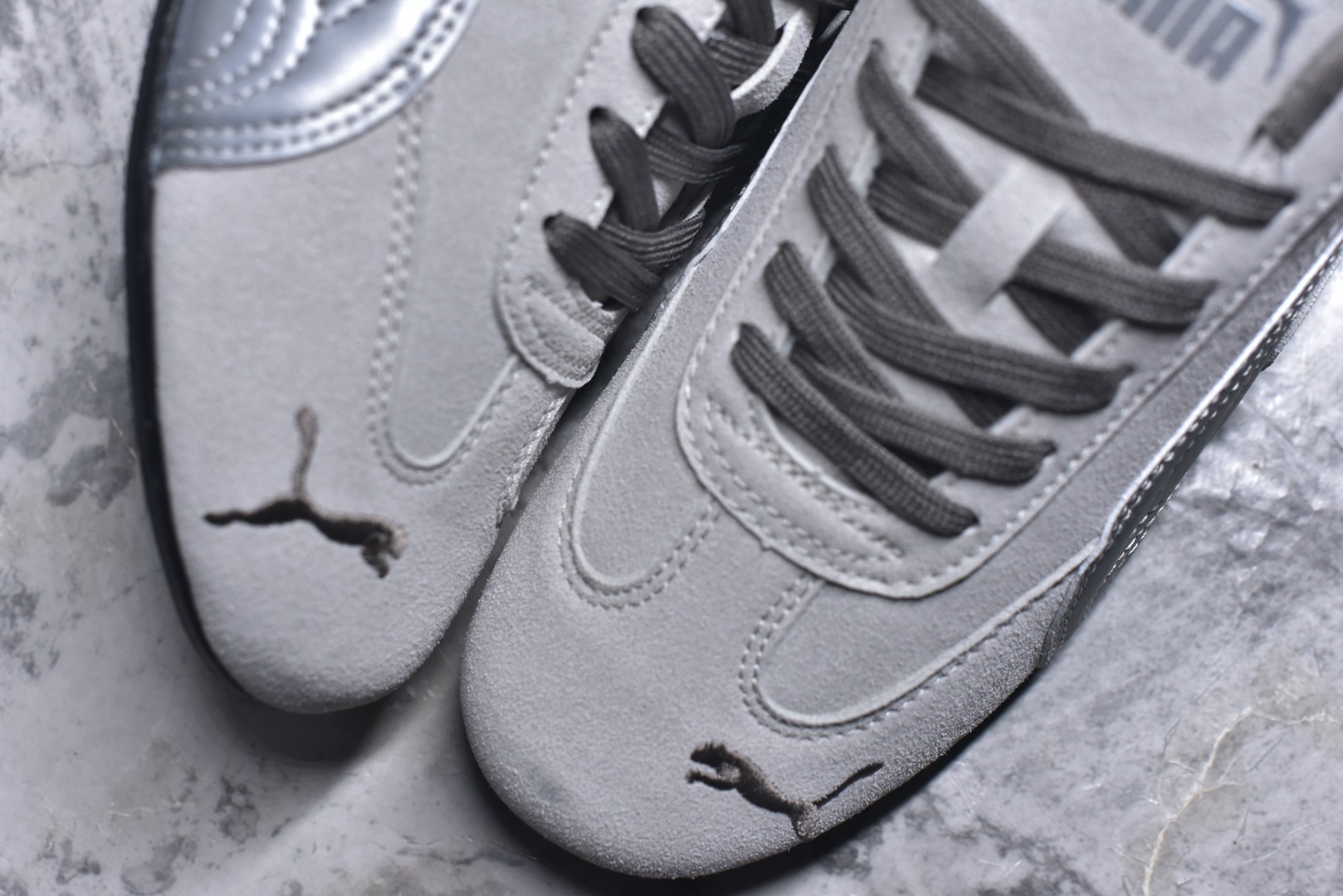 图片[8]-# 彪马 赛车鞋 二代灰银 404385 01 男女鞋 35.5-45-选品中心