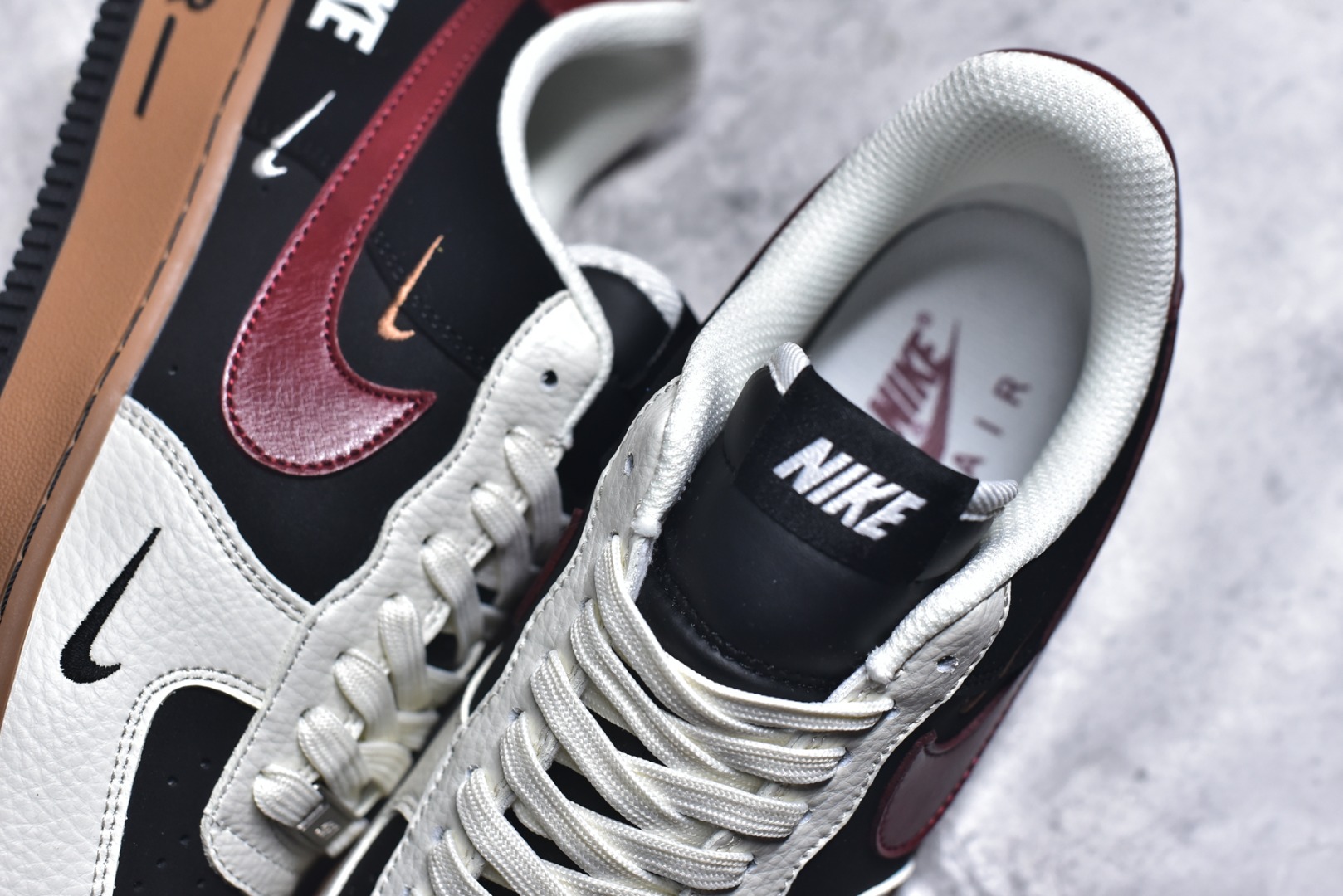 图片[9]-#海外限量发售！公司级NIke Air Force 1 \’07 Low “白红黑彩色拼接” 空军一号低帮 运动鞋 休闲鞋 折边针车 工艺难度大 原楦头原纸板 高端定制鞋盒 原厂鞋底 超高清洁度 细节完美 货号：IM3378-122 尺码：36 36.5 37.5 38 38.5 39 40 40.5 41 42 42.5 43 44 44.5 45-选品中心