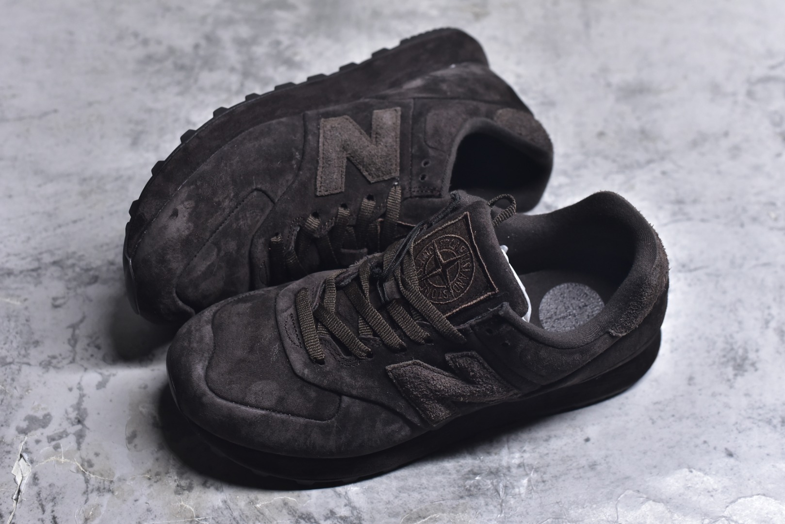 图片[7]-#New Balance 574系列 新百伦 低帮复古休闲运动慢跑鞋 采用猪巴革组合网织物鞋面材质 全新4层组合独立私模大底 货号： U574BSI1 尺码： 36 37 37.5 38 38.5 39.5 40 40.5 41.5 42 42.5 43 44 45-选品中心