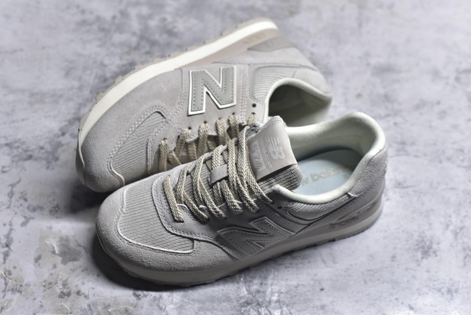 图片[7]-#NB新百伦New Balance ML574经典复古休闲运动慢跑鞋 货号：WL574CBG 长青之王”荣耀回归 原档案开发开发纸版楦型 原装4层组合独立私模大底 目前市场最好的版本 对比原版无压力 尺码：36 37 37.5 38 38.5 39 40 40.5 41.5 42 42.5 43 44 44.5 45-选品中心