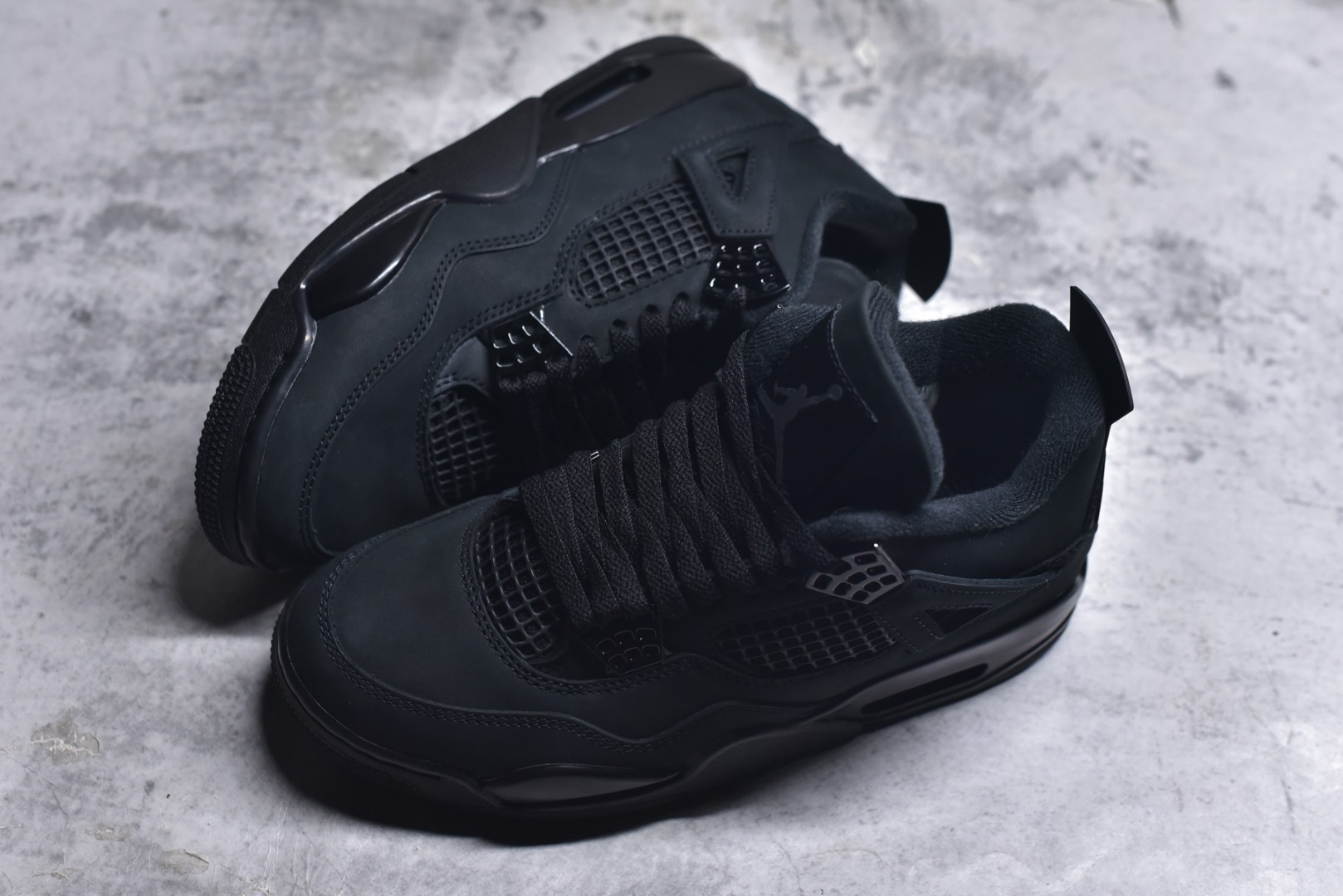 图片[7]-#Jordan Air Jordan 4 \”Black Cat\” 黑猫 时尚舒适 中帮 复古篮球鞋 男鞋 黑碳灰 FV5029-010 男鞋 40 40.5 41 42 42.5 43 44 44.5 45 46 47.5-选品中心