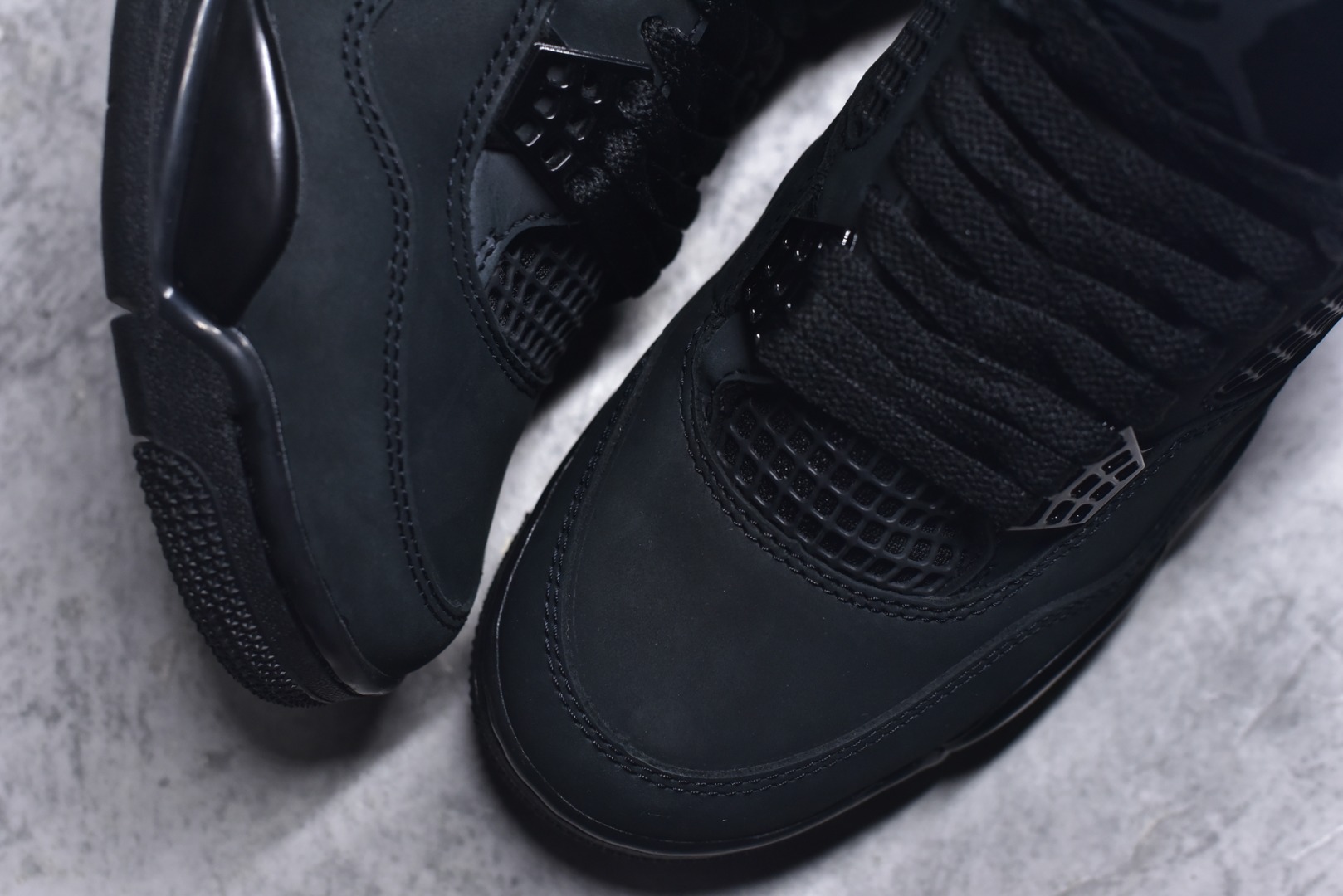 图片[8]-#Jordan Air Jordan 4 \”Black Cat\” 黑猫 时尚舒适 中帮 复古篮球鞋 男鞋 黑碳灰 FV5029-010 男鞋 40 40.5 41 42 42.5 43 44 44.5 45 46 47.5-选品中心