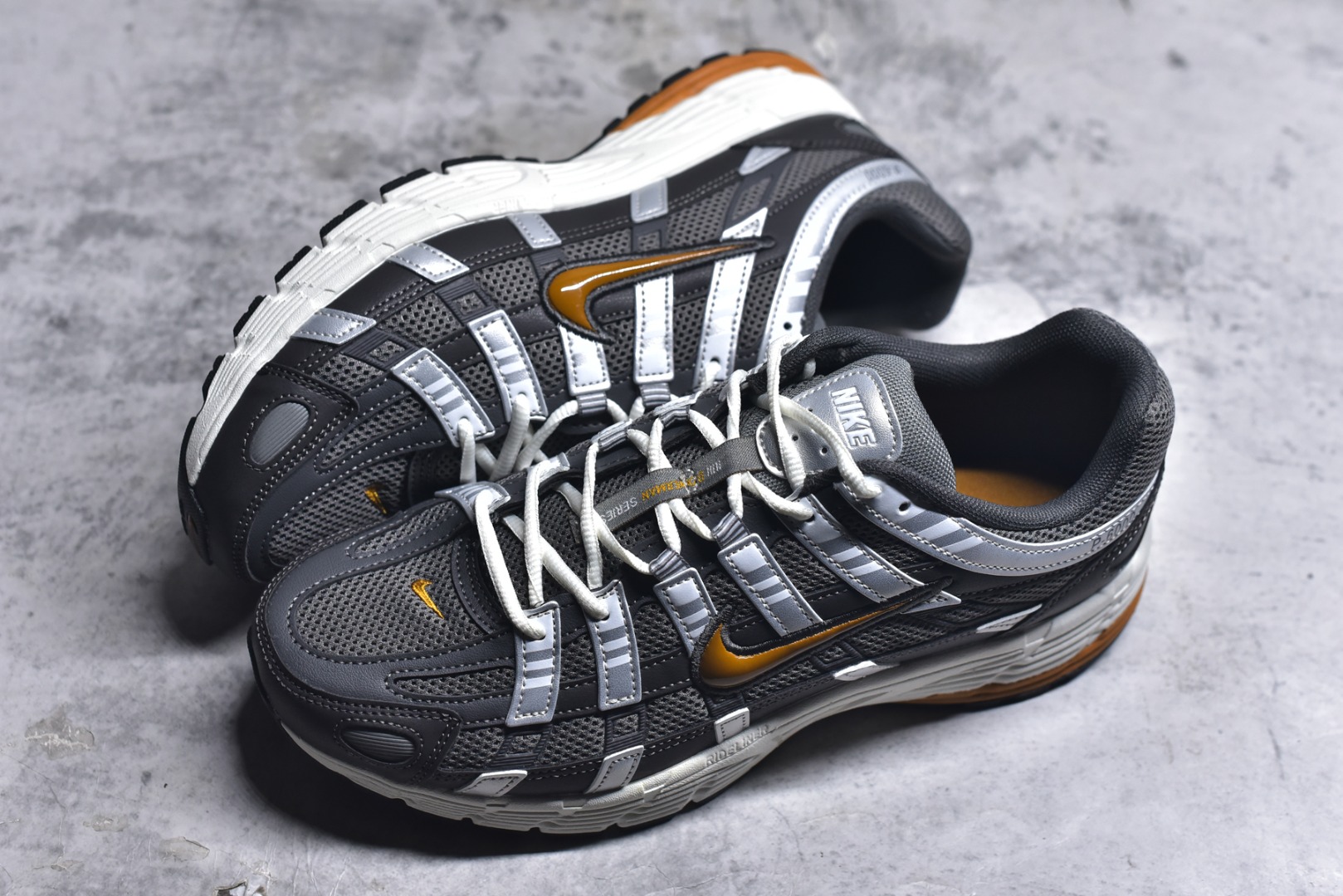 图片[7]-#NIKE P-6000 系列 复古休闲运动老爹鞋 #层次鲜明线条设计 摆脱厚重外形 超轻鞋身 细节随意对比 货号：CD6404-204尺码：36-47（半）-选品中心