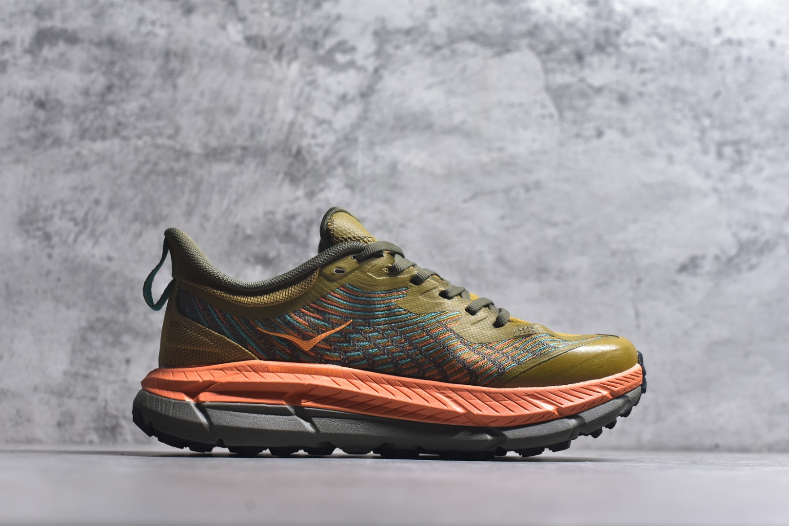 图片[3]-#HOKA ONE ONE Mafate Speed 4 飞速玛法特4代系列低帮轻量户外越野休闲运动慢跑鞋“褐色”1129930/AQL #采用全新单程提花网面鞋面材质 #内嵌超轻EVA缓震鞋垫 #搭载双密度PROFLY+轻盈弹性泡棉中底 #外置牵引齿花橡胶底块 尺码：36 36.5 37 38 38.5 39 40 40.5 41 42 42.5 43 44 45-选品中心