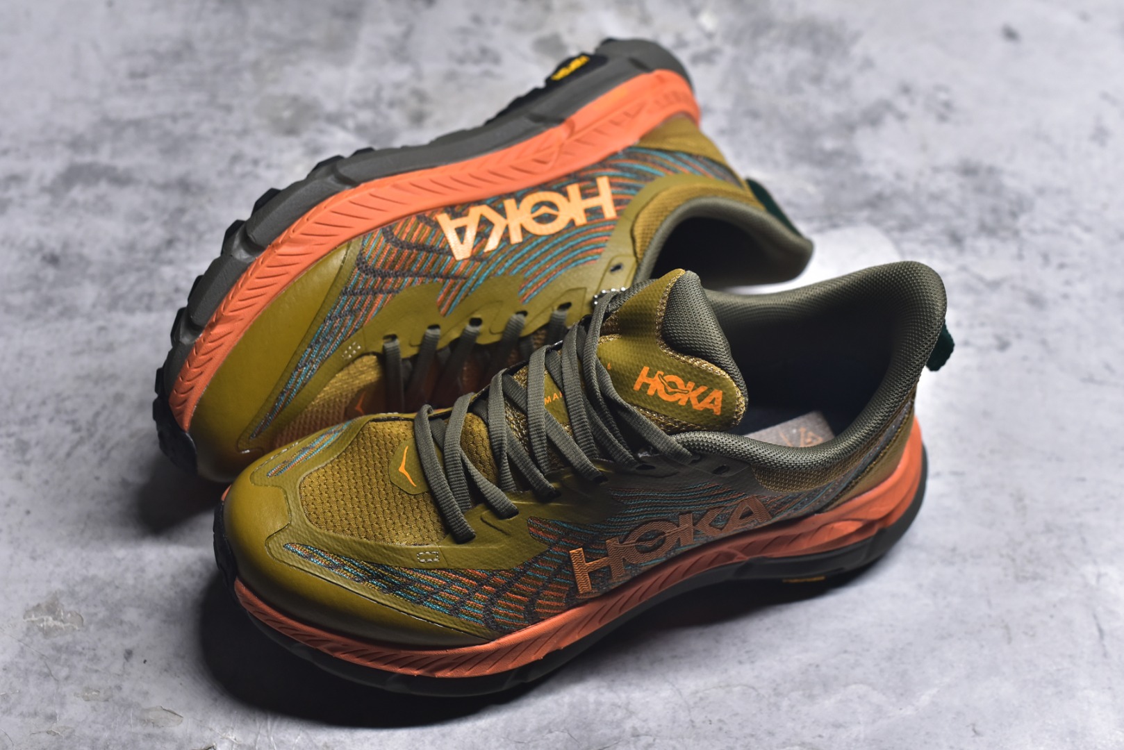 图片[7]-#HOKA ONE ONE Mafate Speed 4 飞速玛法特4代系列低帮轻量户外越野休闲运动慢跑鞋“褐色”1129930/AQL #采用全新单程提花网面鞋面材质 #内嵌超轻EVA缓震鞋垫 #搭载双密度PROFLY+轻盈弹性泡棉中底 #外置牵引齿花橡胶底块 尺码：36 36.5 37 38 38.5 39 40 40.5 41 42 42.5 43 44 45-选品中心