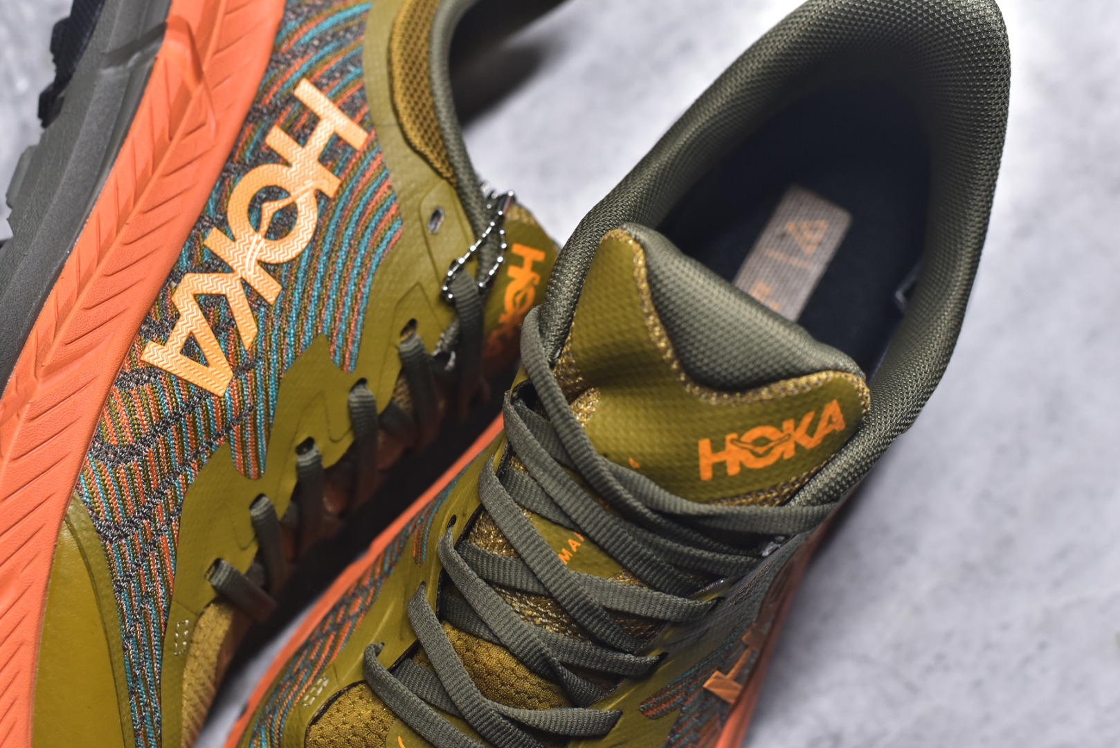 图片[9]-#HOKA ONE ONE Mafate Speed 4 飞速玛法特4代系列低帮轻量户外越野休闲运动慢跑鞋“褐色”1129930/AQL #采用全新单程提花网面鞋面材质 #内嵌超轻EVA缓震鞋垫 #搭载双密度PROFLY+轻盈弹性泡棉中底 #外置牵引齿花橡胶底块 尺码：36 36.5 37 38 38.5 39 40 40.5 41 42 42.5 43 44 45-选品中心