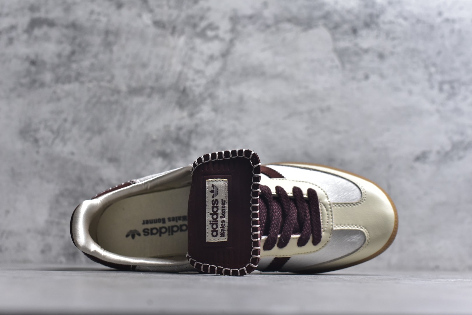 图片[4]-#WALES BONNER x adidas originals Samba Pony Tonal 舒适 耐磨 低帮 板鞋 男女同款 米白 三阿迪达斯叶草休闲防滑耐磨低帮板鞋 货号：IE0586 尺码： 36 36.5 37.5 38 38.5 39 40 40.5 41 42 42.5 43 44 44.5 45-选品中心