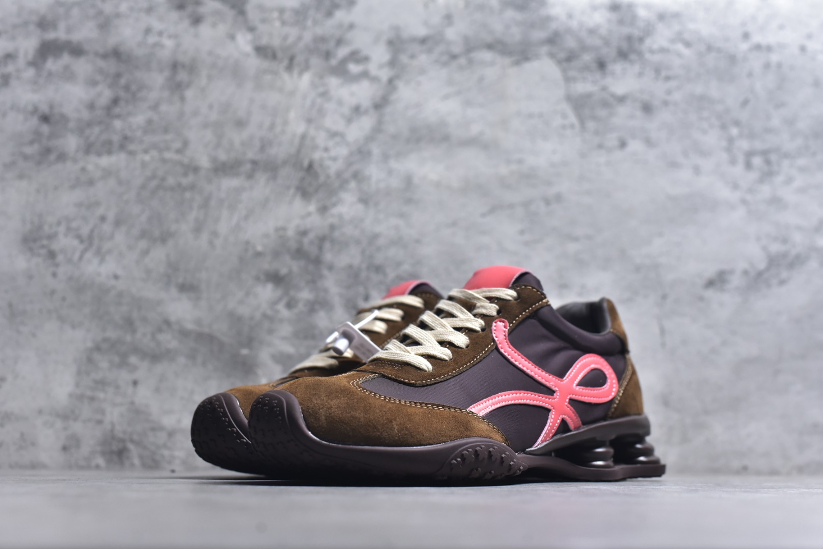 图片[2]-#GGCC 弹簧厚底气垫缓震休闲老爹鞋 绑带 织物材质 小红书爆款休闲鞋 货号：G26U9211H 尺码：35-40-选品中心