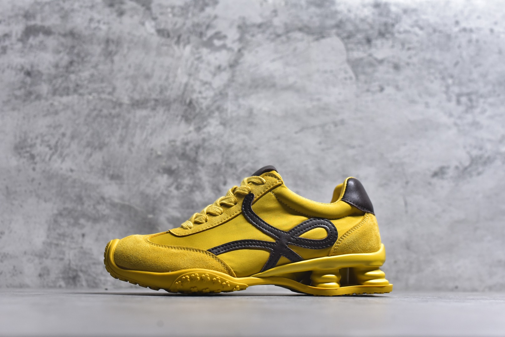 #GGCC 弹簧厚底气垫缓震休闲老爹鞋 绑带 织物材质 小红书爆款休闲鞋 货号：G26U9211H 尺码：35-40-选品中心