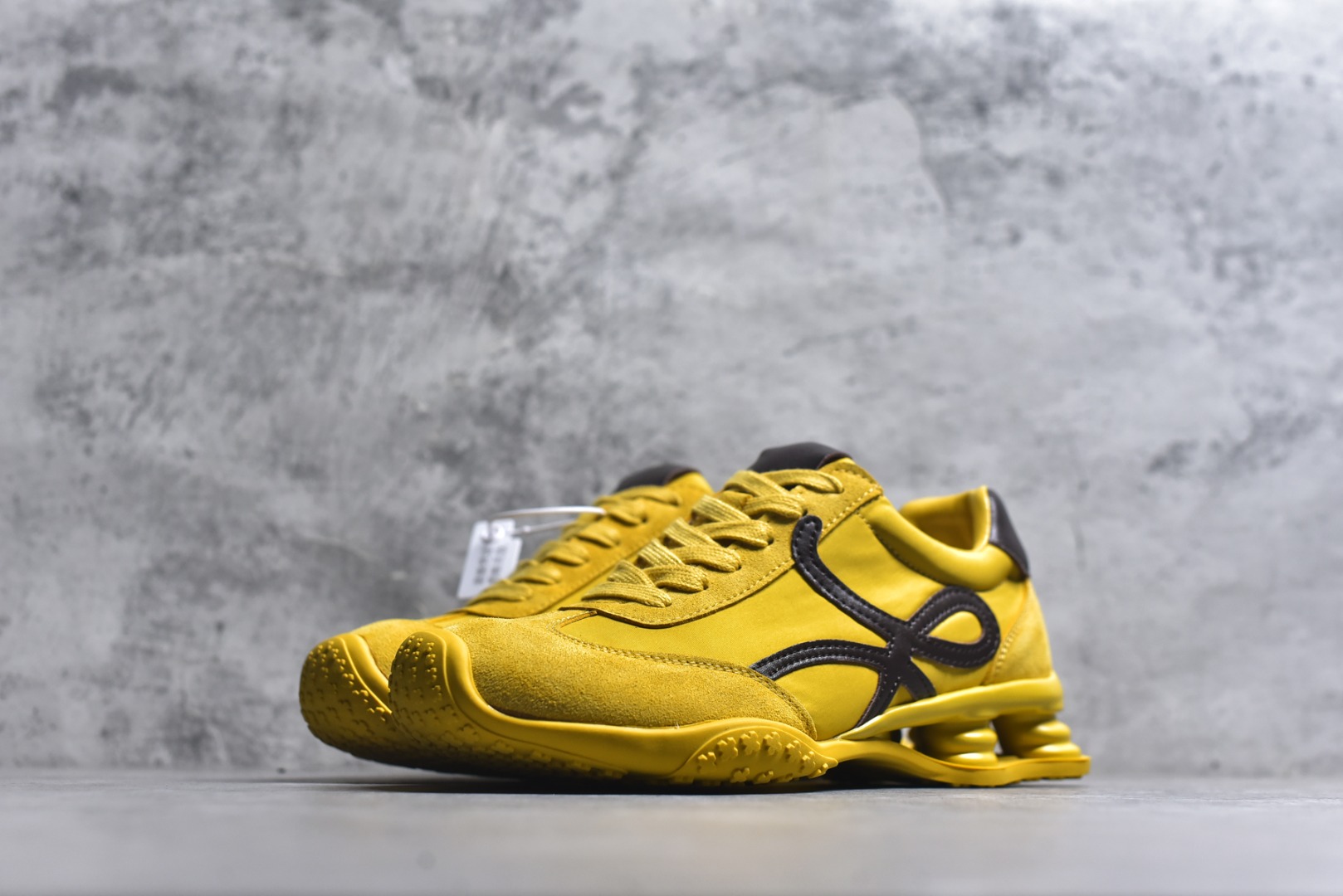 图片[2]-#GGCC 弹簧厚底气垫缓震休闲老爹鞋 绑带 织物材质 小红书爆款休闲鞋 货号：G26U9211H 尺码：35-40-选品中心