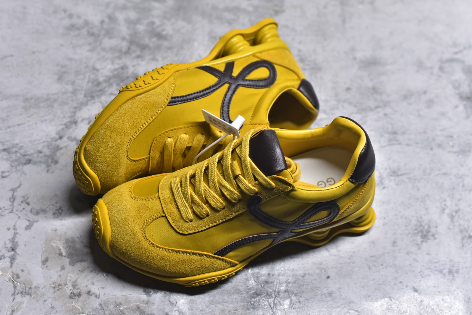 图片[7]-#GGCC 弹簧厚底气垫缓震休闲老爹鞋 绑带 织物材质 小红书爆款休闲鞋 货号：G26U9211H 尺码：35-40-选品中心