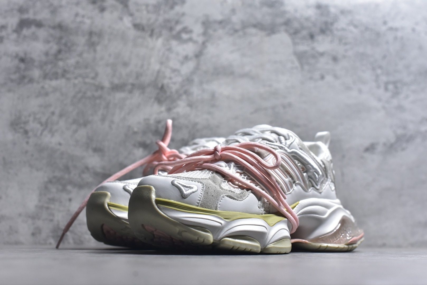 图片[2]-#GGCC G25x3232B 厚底气垫缓震休闲老爹鞋 绑带 织物材质 小红书爆款休闲鞋 尺码：35-40-选品中心