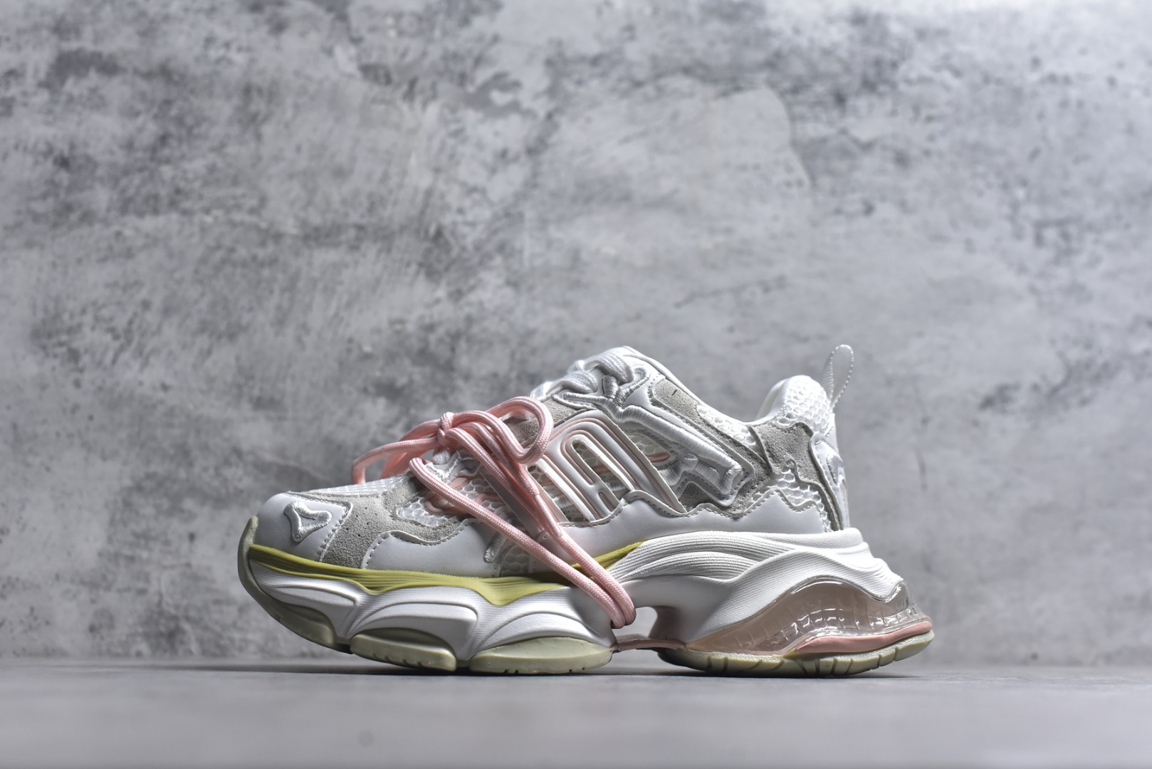 #GGCC G25x3232B 厚底气垫缓震休闲老爹鞋 绑带 织物材质 小红书爆款休闲鞋 尺码：35-40-选品中心