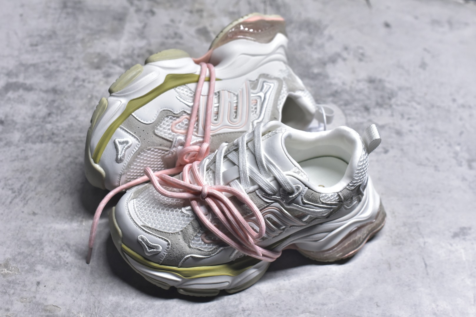 图片[7]-#GGCC G25x3232B 厚底气垫缓震休闲老爹鞋 绑带 织物材质 小红书爆款休闲鞋 尺码：35-40-选品中心