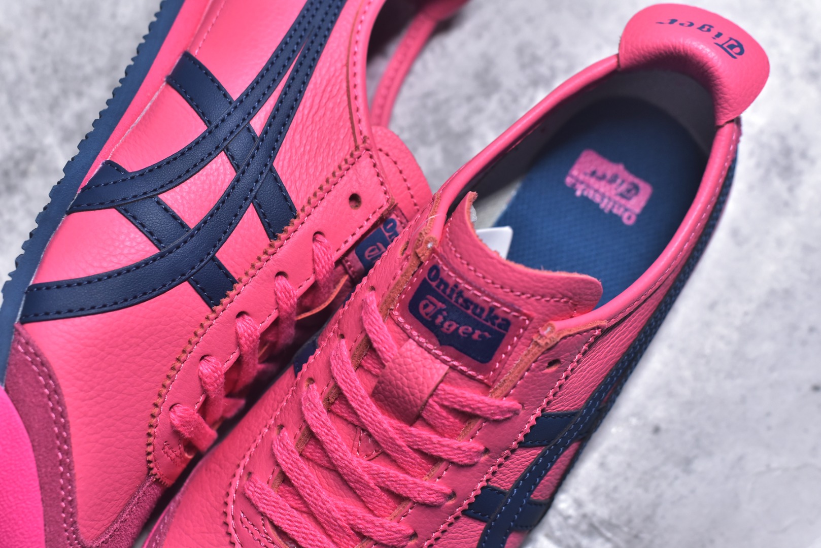 图片[9]-#Onitsuka Tiger鬼塚虎 MEXICO 66 进口皮料 一比一复刻 舒适百搭 低帮 板鞋 男女同款 T26玫红 1183B771-700 尺码 35 36 37 37.5 38 39 39.5 40 40.5 41.5 42 42.5 43.5 44 44.5 45-选品中心