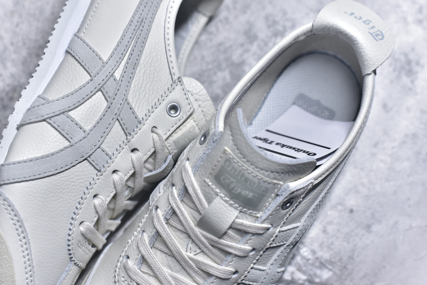 图片[9]-#Onitsuka Tiger鬼塚虎 MEXICO 66 进口皮料 一比一复刻 舒适百搭 低帮 板鞋 男女同款 T22米灰 1183A942-101 尺码 35 36 37 37.5 38 39 39.5 40 40.5 41.5 42 42.5 43.5 44 44.5 45-选品中心