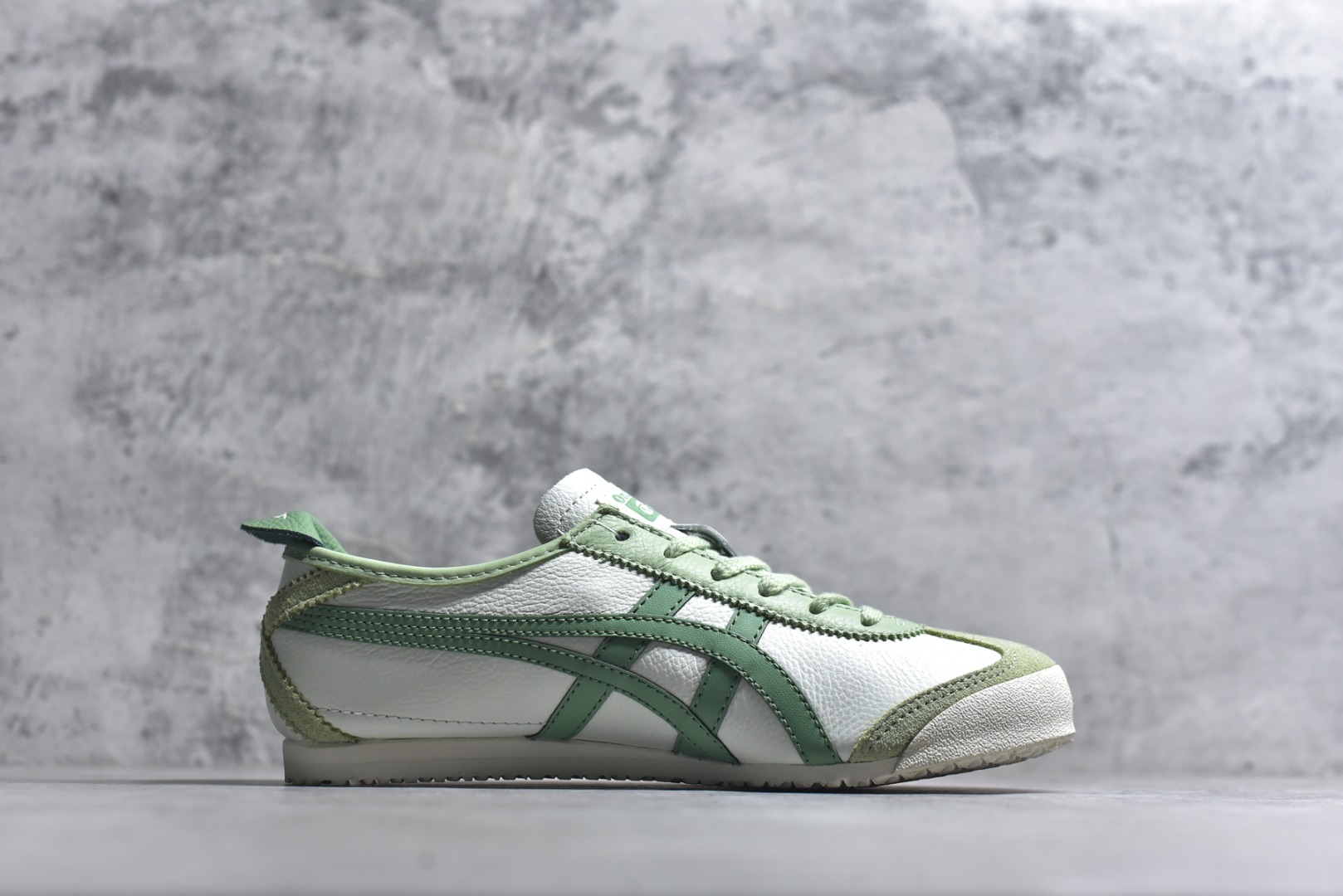图片[3]-#Onitsuka Tiger鬼塚虎 MEXICO 66 进口皮料 一比一复刻 舒适百搭 低帮 板鞋 男女同款 T20青苹果 1183A201-304 尺码 35 36 37 37.5 38 39 39.5 40 40.5 41.5 42 42.5 43.5 44 44.5 45-选品中心