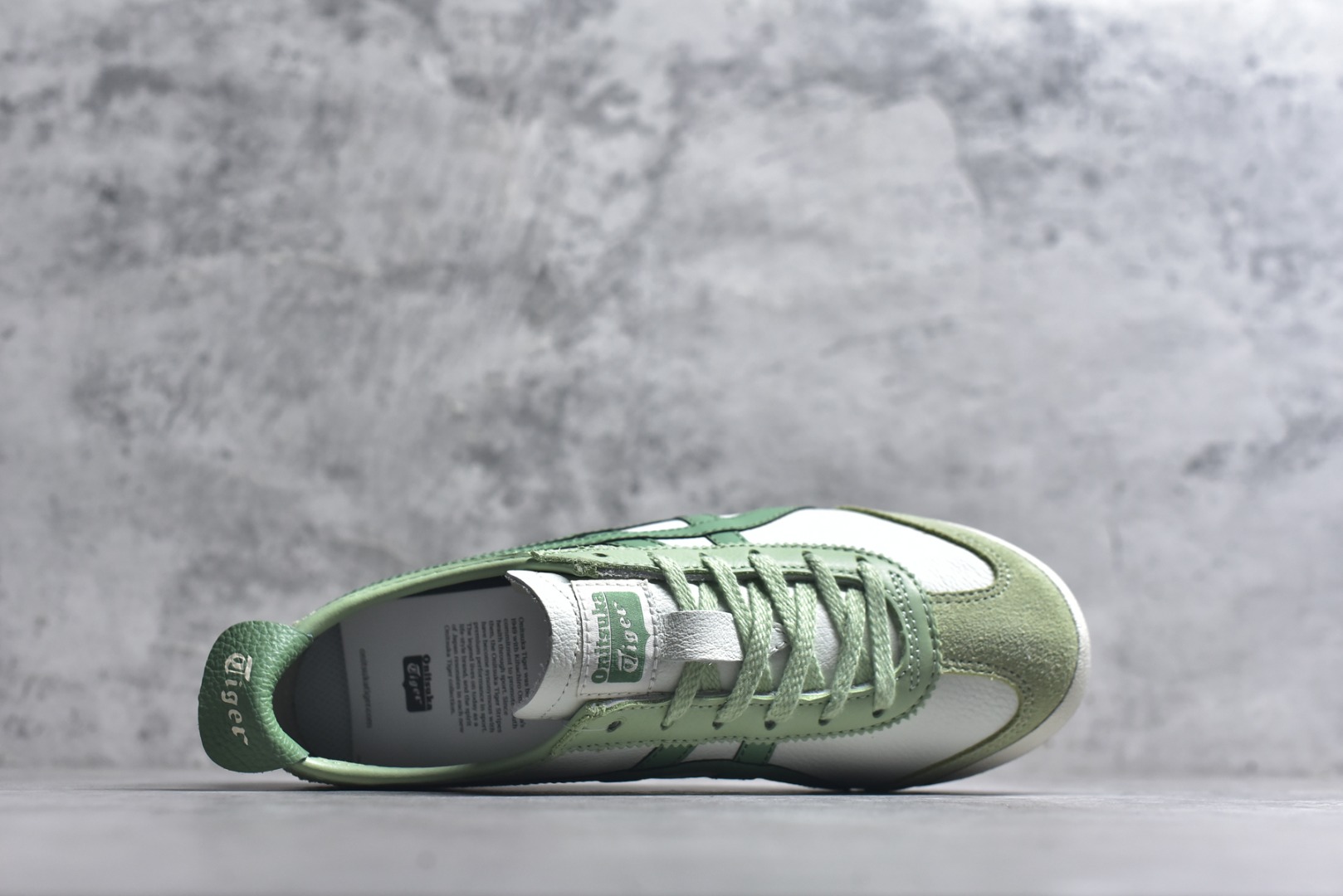 图片[4]-#Onitsuka Tiger鬼塚虎 MEXICO 66 进口皮料 一比一复刻 舒适百搭 低帮 板鞋 男女同款 T20青苹果 1183A201-304 尺码 35 36 37 37.5 38 39 39.5 40 40.5 41.5 42 42.5 43.5 44 44.5 45-选品中心