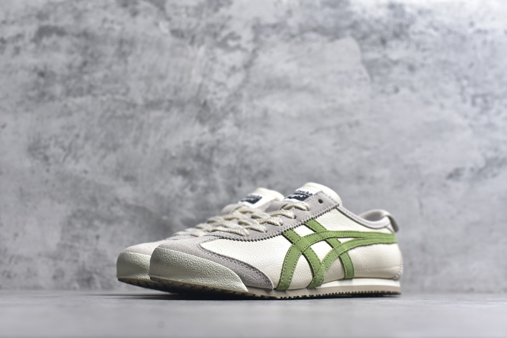 图片[2]-#Onitsuka Tiger鬼塚虎 MEXICO 66 进口皮料 一比一复刻 舒适百搭 低帮 板鞋 男女同款 T8米绿 1183B391-202 尺码 35 36 37 37.5 38 39 39.5 40 40.5 41.5 42 42.5 43.5 44 44.5 45-选品中心