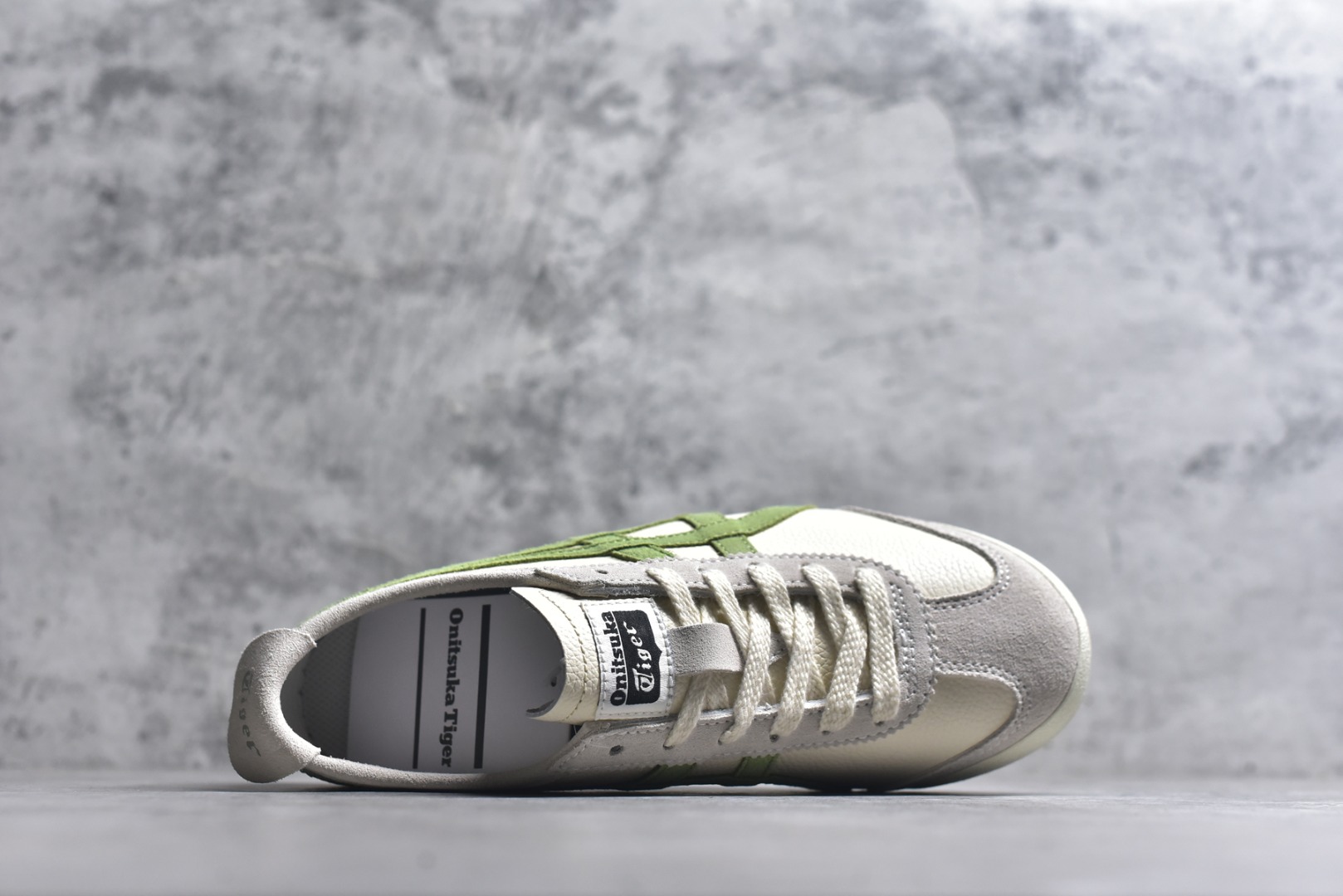 图片[4]-#Onitsuka Tiger鬼塚虎 MEXICO 66 进口皮料 一比一复刻 舒适百搭 低帮 板鞋 男女同款 T8米绿 1183B391-202 尺码 35 36 37 37.5 38 39 39.5 40 40.5 41.5 42 42.5 43.5 44 44.5 45-选品中心