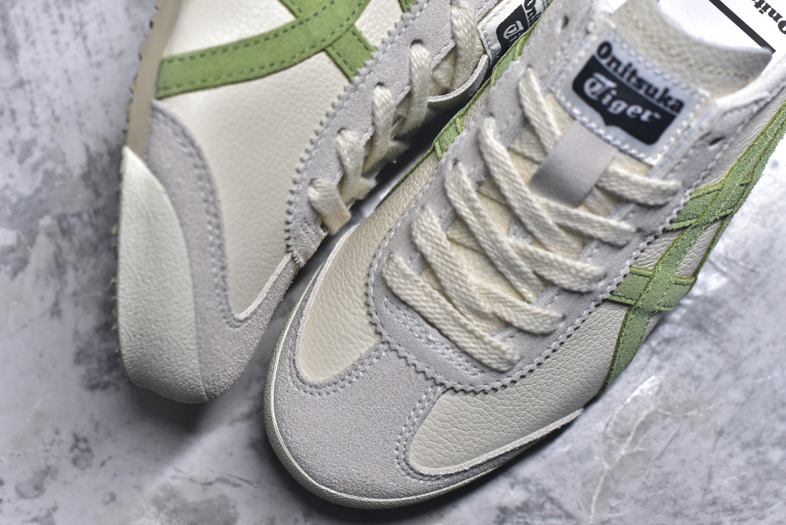 图片[8]-#Onitsuka Tiger鬼塚虎 MEXICO 66 进口皮料 一比一复刻 舒适百搭 低帮 板鞋 男女同款 T8米绿 1183B391-202 尺码 35 36 37 37.5 38 39 39.5 40 40.5 41.5 42 42.5 43.5 44 44.5 45-选品中心