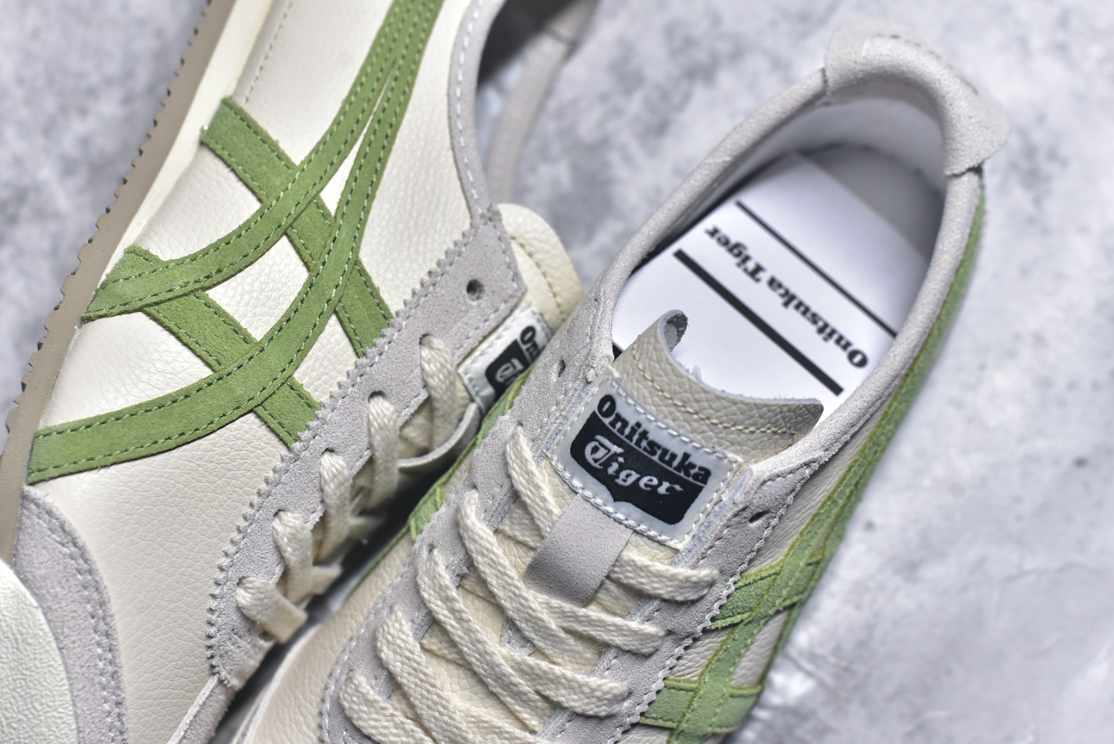 图片[9]-#Onitsuka Tiger鬼塚虎 MEXICO 66 进口皮料 一比一复刻 舒适百搭 低帮 板鞋 男女同款 T8米绿 1183B391-202 尺码 35 36 37 37.5 38 39 39.5 40 40.5 41.5 42 42.5 43.5 44 44.5 45-选品中心