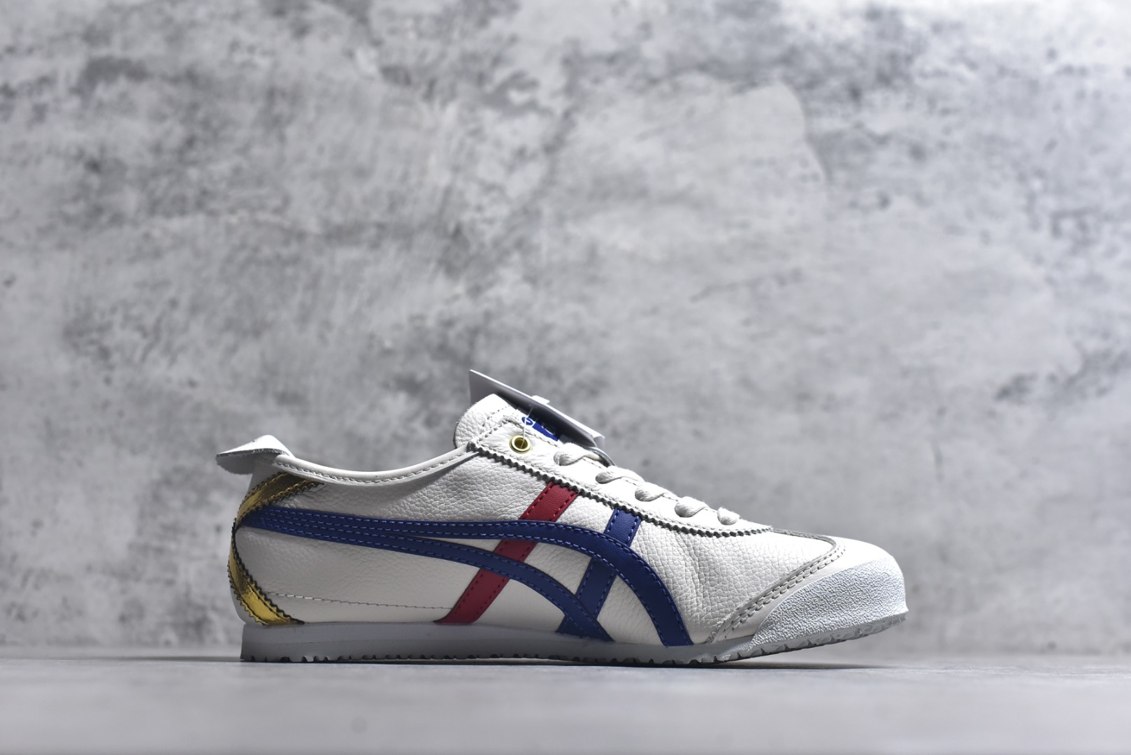 图片[3]-#Onitsuka Tiger鬼塚虎 MEXICO 66 进口皮料 一比一复刻 舒适百搭 低帮 板鞋 男女同款 T1白蓝 D507L-0152 尺码 35 36 37 37.5 38 39 39.5 40 40.5 41.5 42 42.5 43.5 44 44.5 45-选品中心