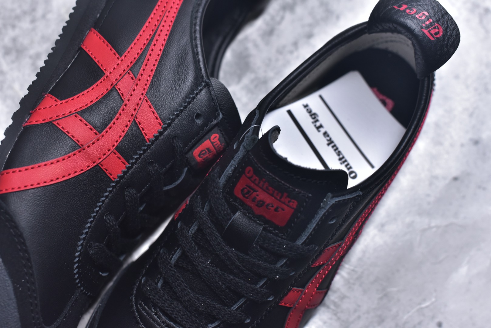 图片[9]-#Onitsuka Tiger鬼塚虎 MEXICO 66 进口皮料 一比一复刻 舒适百搭 低帮 板鞋 男女同款 T27黑红 1183C102-004 尺码 35 36 37 37.5 38 39 39.5 40 40.5 41.5 42 42.5 43.5 44 44.5 45-选品中心