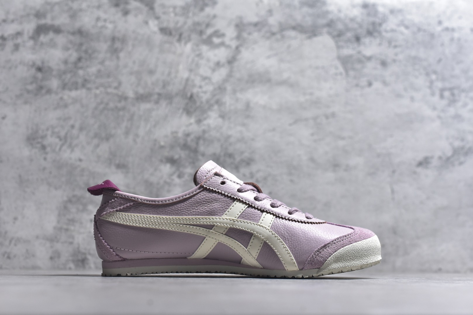 图片[3]-#Onitsuka Tiger鬼塚虎 MEXICO 66 进口皮料 一比一复刻 舒适百搭 低帮 板鞋 男女同款 T24香芋紫 1183B771-703 尺码 35 36 37 37.5 38 39 39.5-选品中心