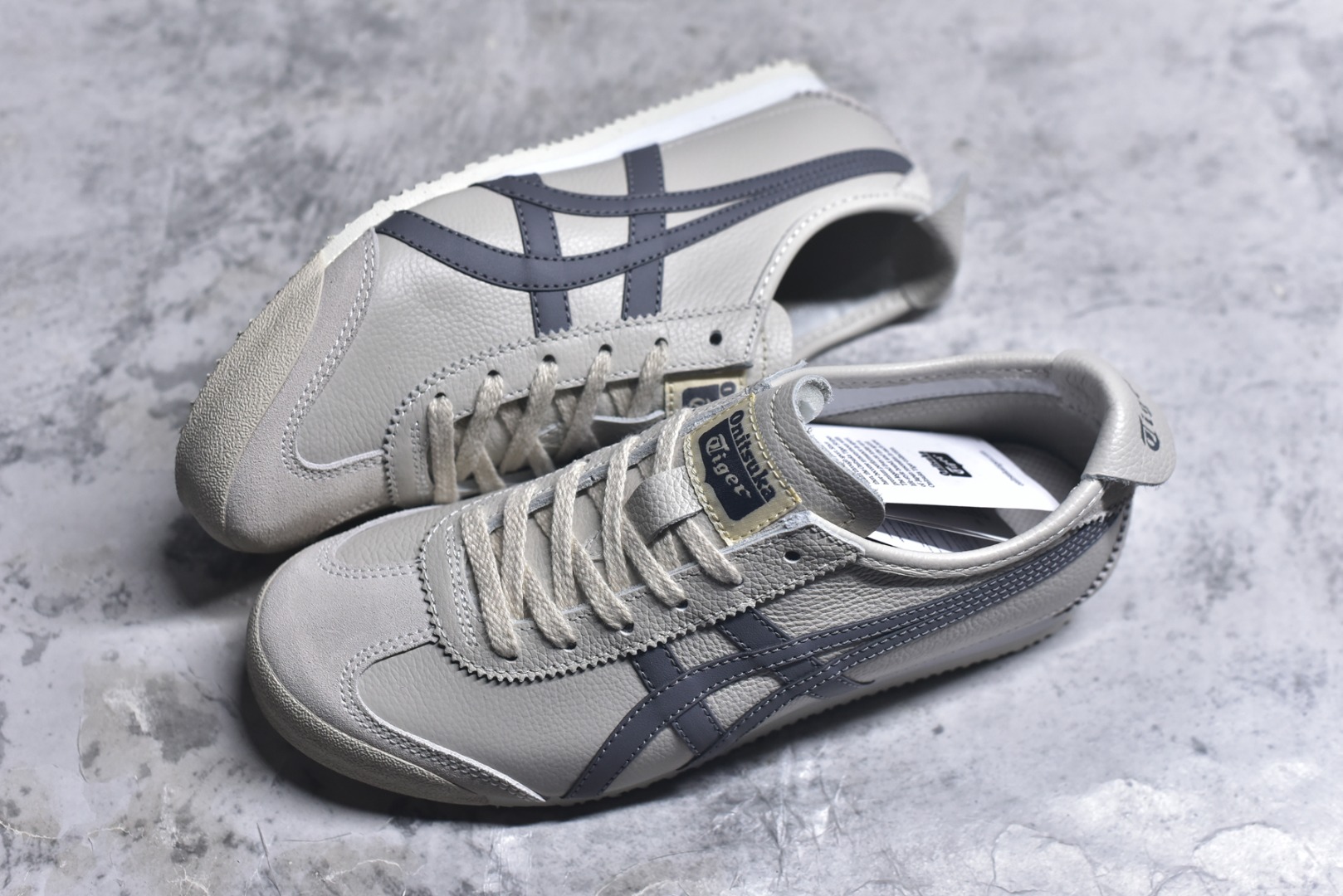 图片[7]-#Onitsuka Tiger鬼塚虎 MEXICO 66 进口皮料 一比一复刻 舒适百搭 低帮 板鞋 男女同款 T12燕麦色 1183A201-250 尺码 35 36 37 37.5 38 39 39.5 40 40.5 41.5 42 42.5 43.5 44 44.5 45-选品中心