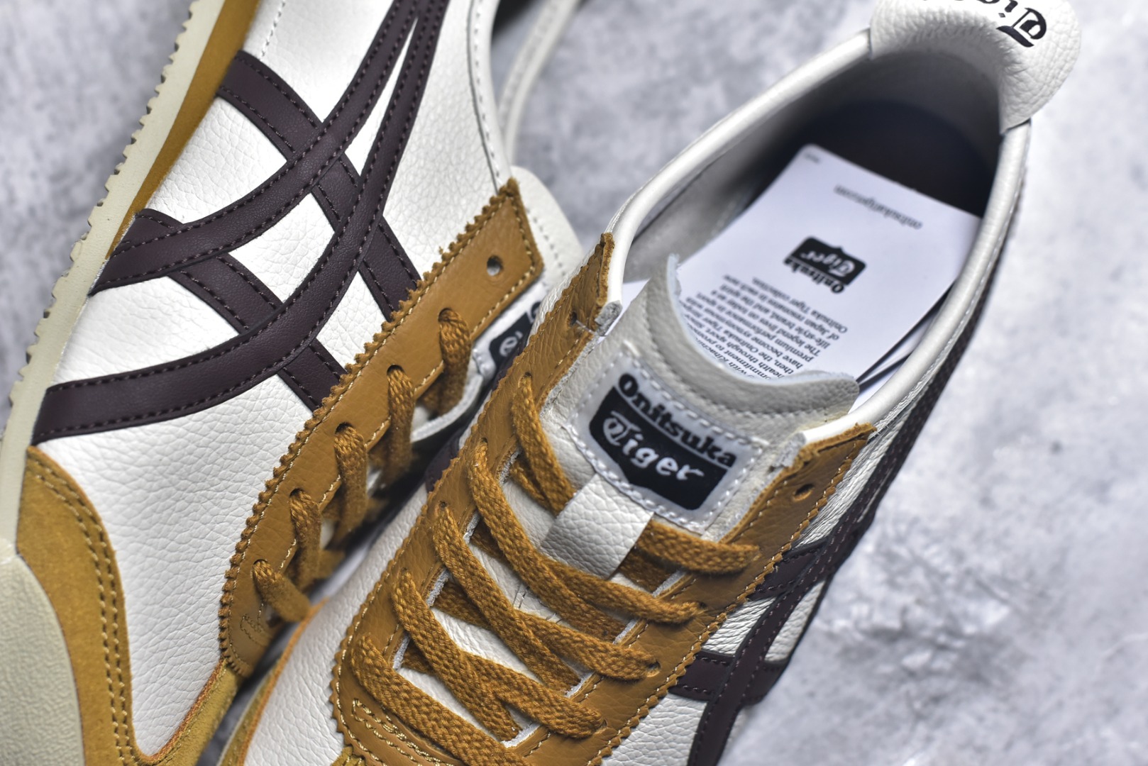 图片[9]-# Onitsuka Tiger鬼塚虎 MEXICO 66 进口皮料 一比一复刻 舒适百搭 低帮 板鞋 男女同款 T3米棕 1183A201-117 尺码 35 36 37 37.5 38 39 39.5 40 40.5 41.5 42 42.5 43.5 44 44.5 45-选品中心