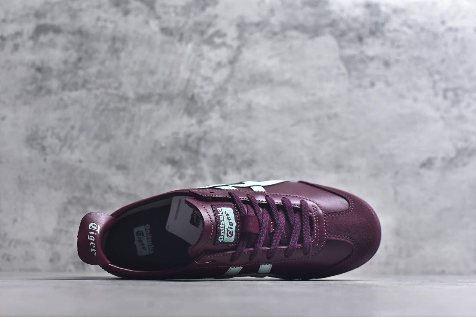 图片[4]-#Onitsuka Tiger鬼塚虎 MEXICO 66 进口皮料 一比一复刻 舒适百搭 低帮 板鞋 男女同款 T28深红 1183C102-500 尺码 35 36 37 37.5 38 39 39.5 40 40.5 41.5 42 42.5 43.5 44 44.5 45-选品中心