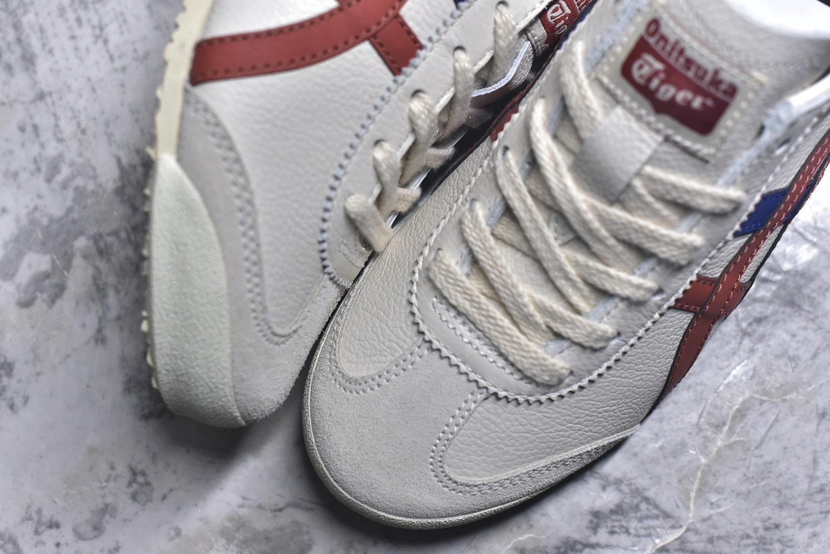 图片[8]-#Onitsuka Tiger鬼塚虎 MEXICO 66 进口皮料 一比一复刻 舒适百搭 低帮 板鞋 男女同款 T21白棕 1183A201-206 尺码 35 36 37 37.5 38 39 39.5 40 40.5 41.5 42 42.5 43.5 44 44.5 45-选品中心