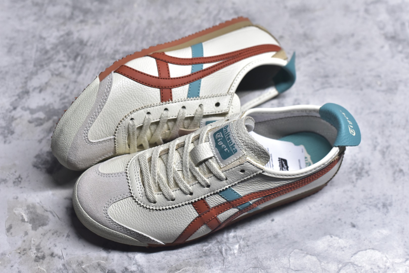 图片[7]-#Onitsuka Tiger鬼塚虎 MEXICO 66 进口皮料 一比一复刻 舒适百搭 低帮 板鞋 男女同款 T2米橙 1183A201-116 尺码 35 36 37 37.5 38 39 39.5 40 40.5 41.5 42 42.5 43.5 44 44.5 45-选品中心