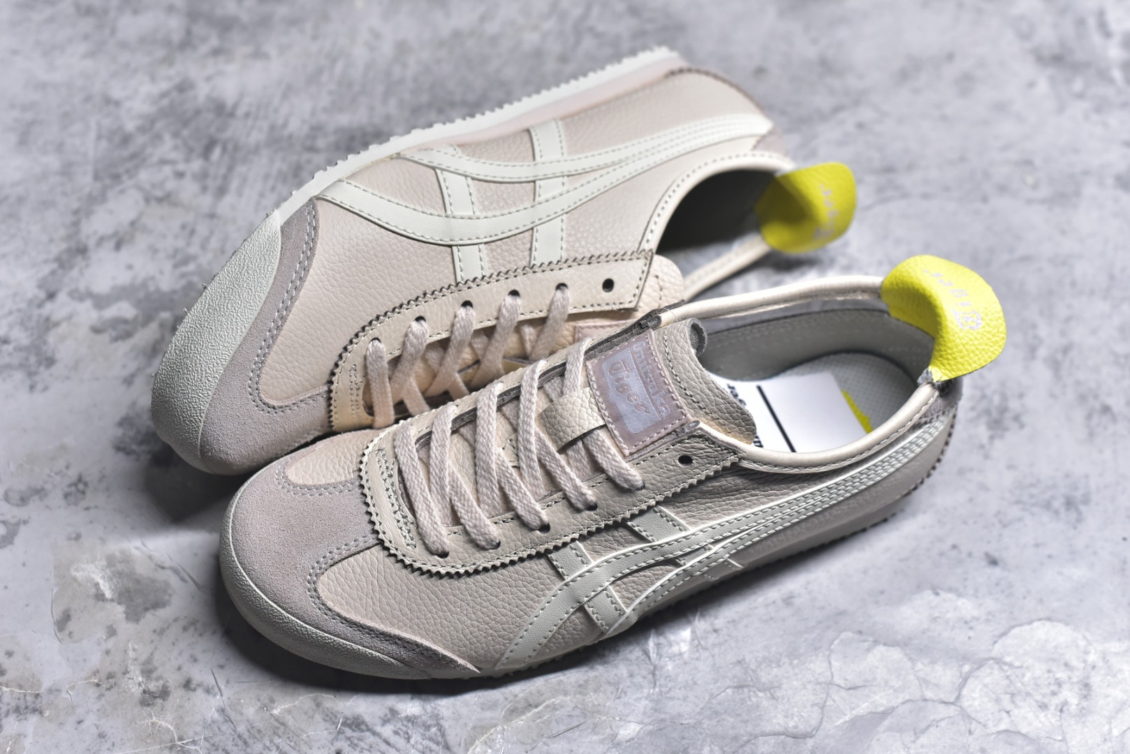 图片[7]-#Onitsuka Tiger鬼塚虎 MEXICO 66 进口皮料 一比一复刻 舒适百搭 低帮 板鞋 男女同款 T25粉色 1183B771-702 尺码 35 36 37 37.5 38 39 39.5 40 40.5 41.5 42 42.5 43.5 44 44.5 45-选品中心