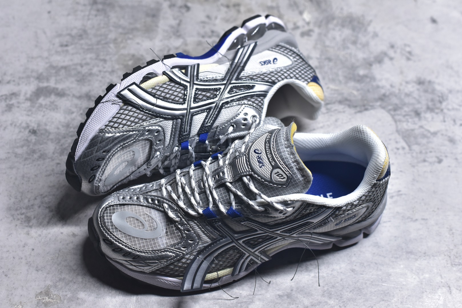 图片[7]-#Asics Gel-Nimbus 10.1 亚瑟士复古透气休闲鞋缓震耐磨跑步鞋 #鞋面采用无缝线鞋面，贴合脚型，穿着舒适；中底360°环绕式GL，提供良好的缓冲性能；货号：1203A814-021 尺码：36-45（半）-选品中心