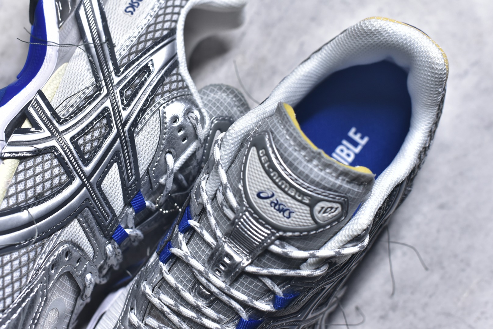 图片[9]-#Asics Gel-Nimbus 10.1 亚瑟士复古透气休闲鞋缓震耐磨跑步鞋 #鞋面采用无缝线鞋面，贴合脚型，穿着舒适；中底360°环绕式GL，提供良好的缓冲性能；货号：1203A814-021 尺码：36-45（半）-选品中心