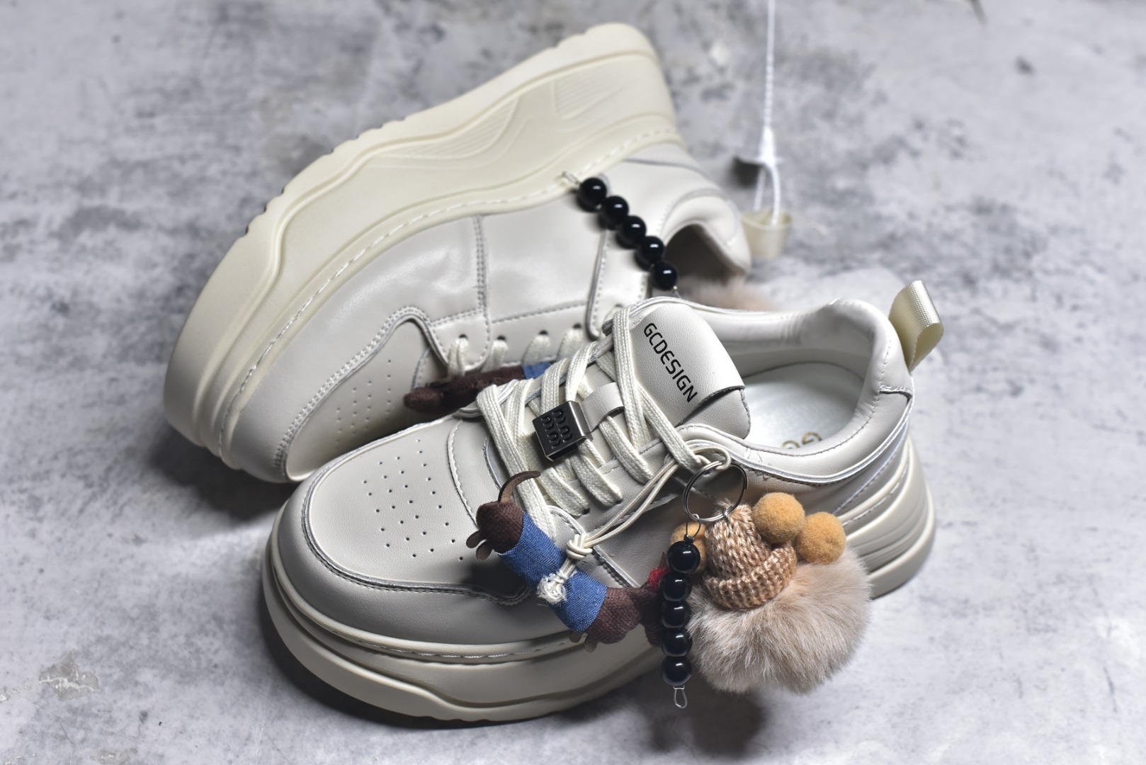 图片[7]-#GG-CC GG-CC Chunky Low 厚底增高运动老爹鞋 广东大厂出品 2024夏季透气网面老爹鞋系列 时髦look轻松定格 不费力展现率性氛围 酷帅机能风不规则设计 7cm增高厚底 大长腿既视感轻松拿捏 货号： G25X4475B 尺码：35 36 37 38 39 40-选品中心