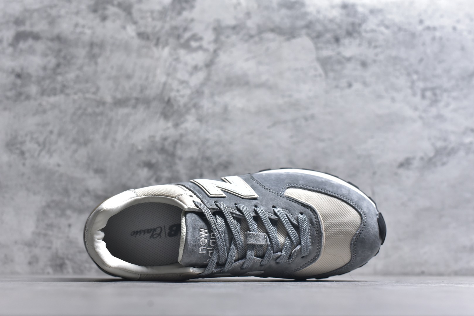 图片[4]-#New Balance NB 574棕蓝色 复古运动跑步鞋 采用猪巴革组合网织物鞋面材质 全新4层组合独立私模大底 货号：U574LGRG 尺码：36 36.5 37.5 38 38.5 39 40 40.5 41.5 42 42.5 43 44 45-选品中心