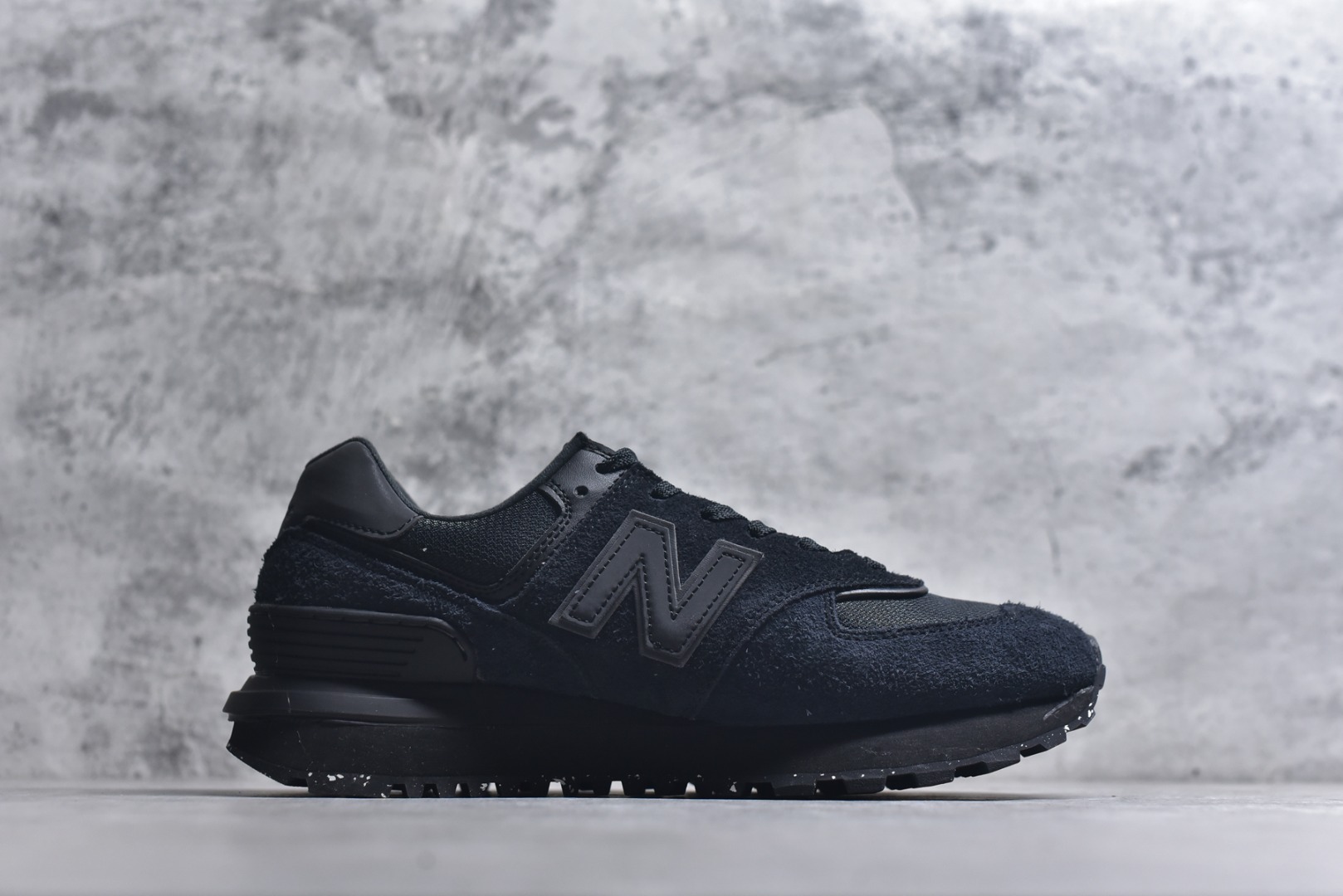 图片[3]-#New Balance NB 574棕蓝色 复古运动跑步鞋 采用猪巴革组合网织物鞋面材质 全新4层组合独立私模大底 货号：U574LGMT 尺码：36 36.5 37.5 38 38.5 39 40 40.5 41.5 42 42.5 43 44 45-选品中心