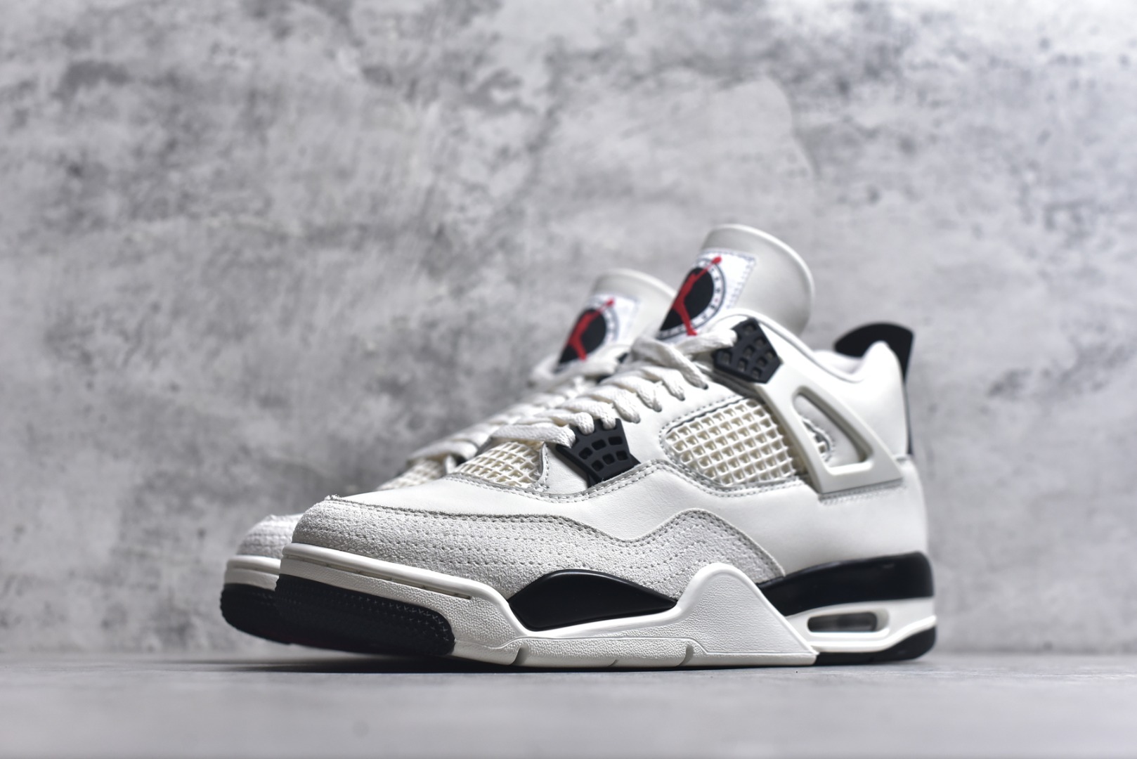 图片[2]-#Jordan Air Jordan 4 Retro \”Flight Club\”舒适百搭 防滑耐磨 中帮 复古篮球鞋 男款 白黑红 IM4002-100 男鞋 40 40.5 41 42 42.5 43 44 44.5 45 46 47.5 48.5-选品中心