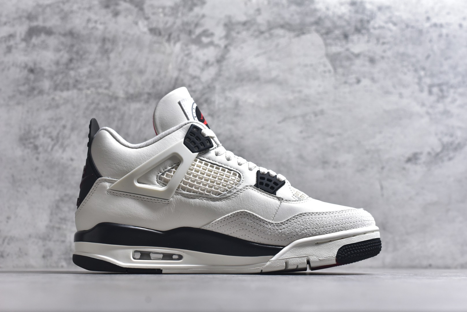 图片[3]-#Jordan Air Jordan 4 Retro \”Flight Club\”舒适百搭 防滑耐磨 中帮 复古篮球鞋 男款 白黑红 IM4002-100 男鞋 40 40.5 41 42 42.5 43 44 44.5 45 46 47.5 48.5-选品中心