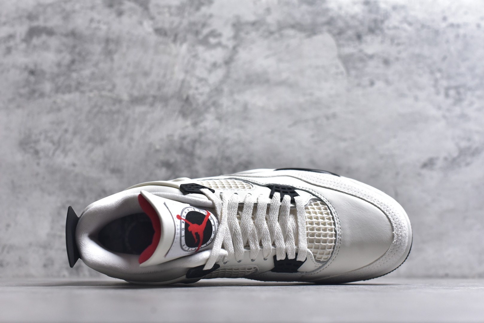 图片[4]-#Jordan Air Jordan 4 Retro \”Flight Club\”舒适百搭 防滑耐磨 中帮 复古篮球鞋 男款 白黑红 IM4002-100 男鞋 40 40.5 41 42 42.5 43 44 44.5 45 46 47.5 48.5-选品中心