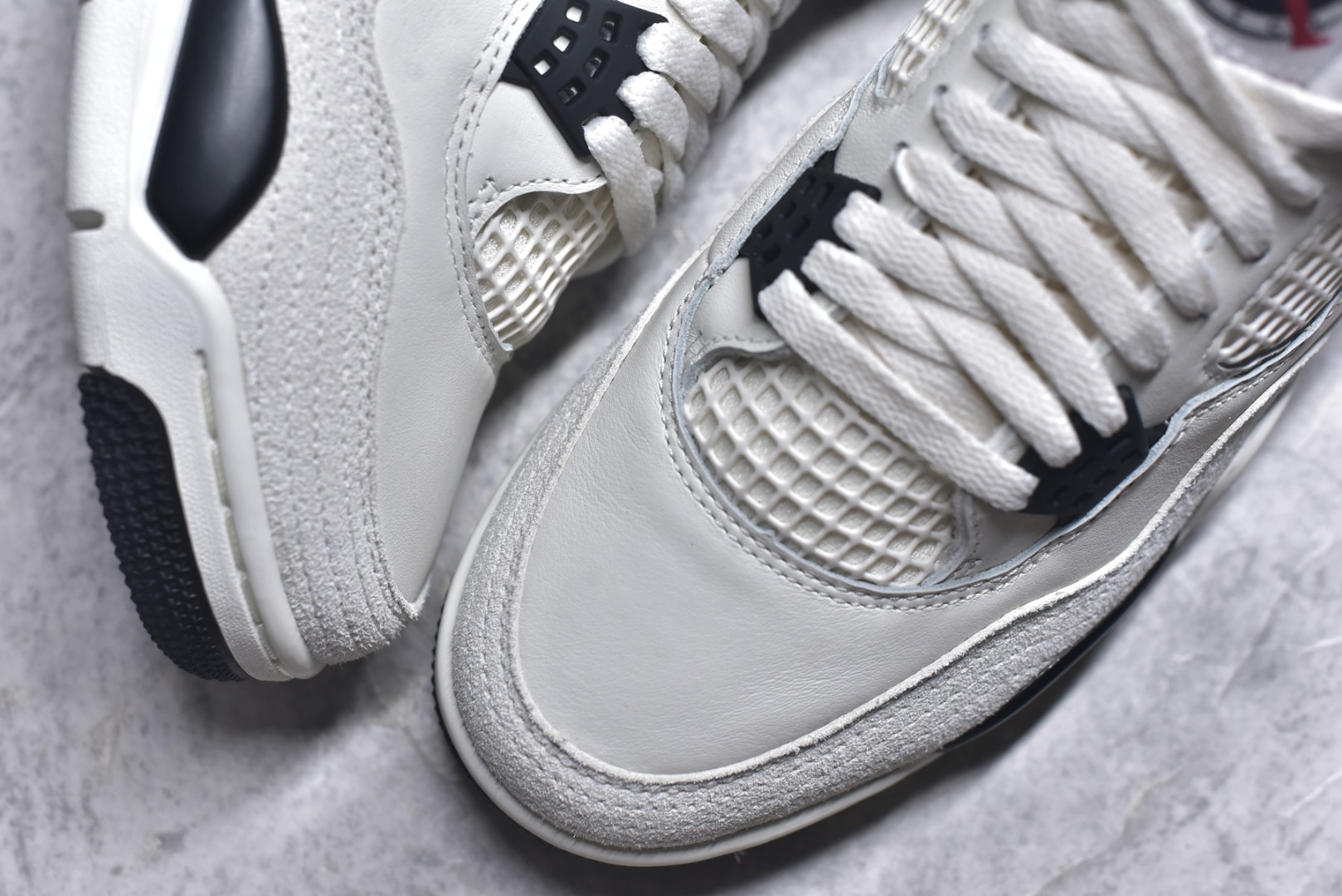 图片[8]-#Jordan Air Jordan 4 Retro \”Flight Club\”舒适百搭 防滑耐磨 中帮 复古篮球鞋 男款 白黑红 IM4002-100 男鞋 40 40.5 41 42 42.5 43 44 44.5 45 46 47.5 48.5-选品中心