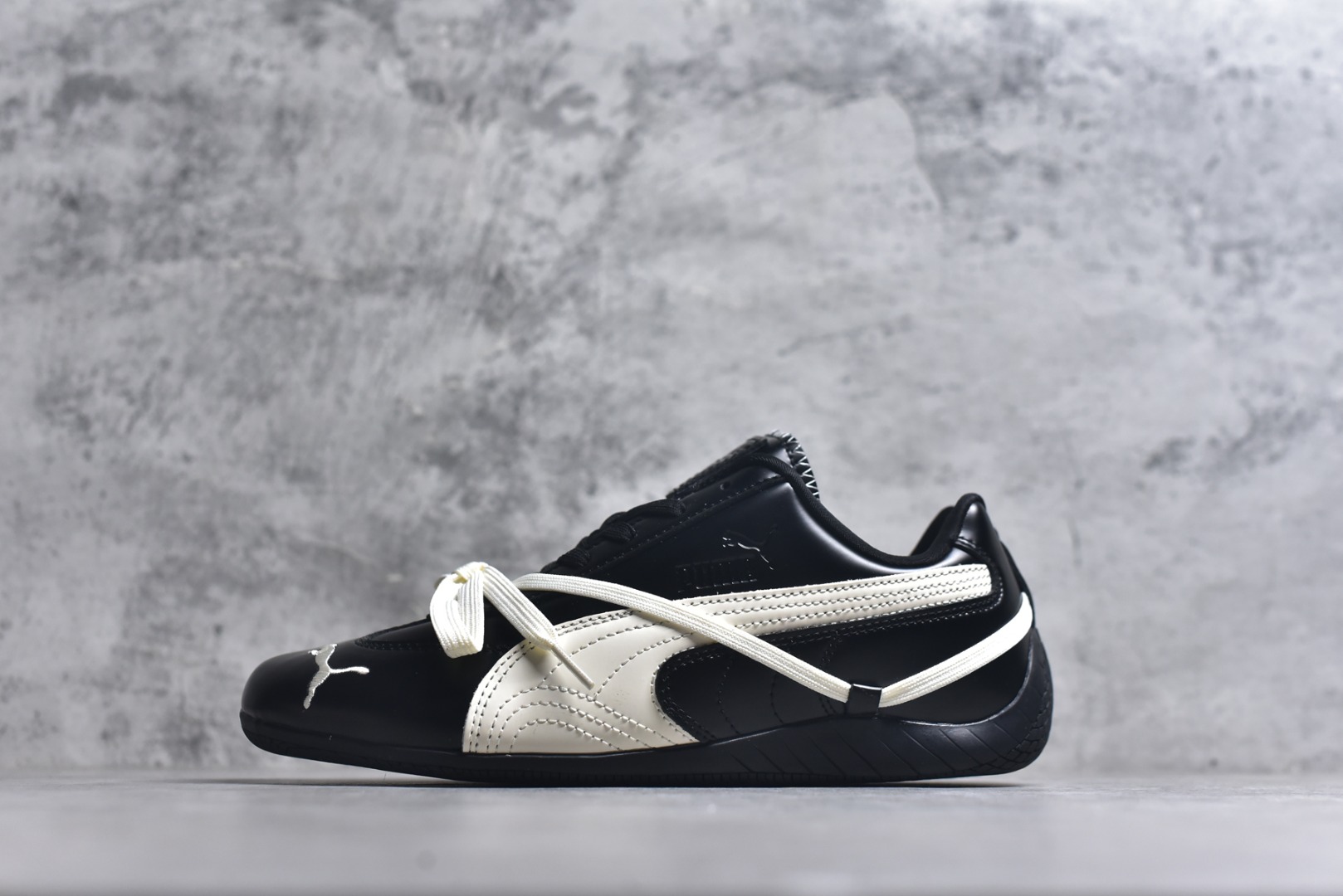 #彪马 赛车鞋 蝴蝶结白绑带 404391-01 男女鞋 35.5-45-选品中心